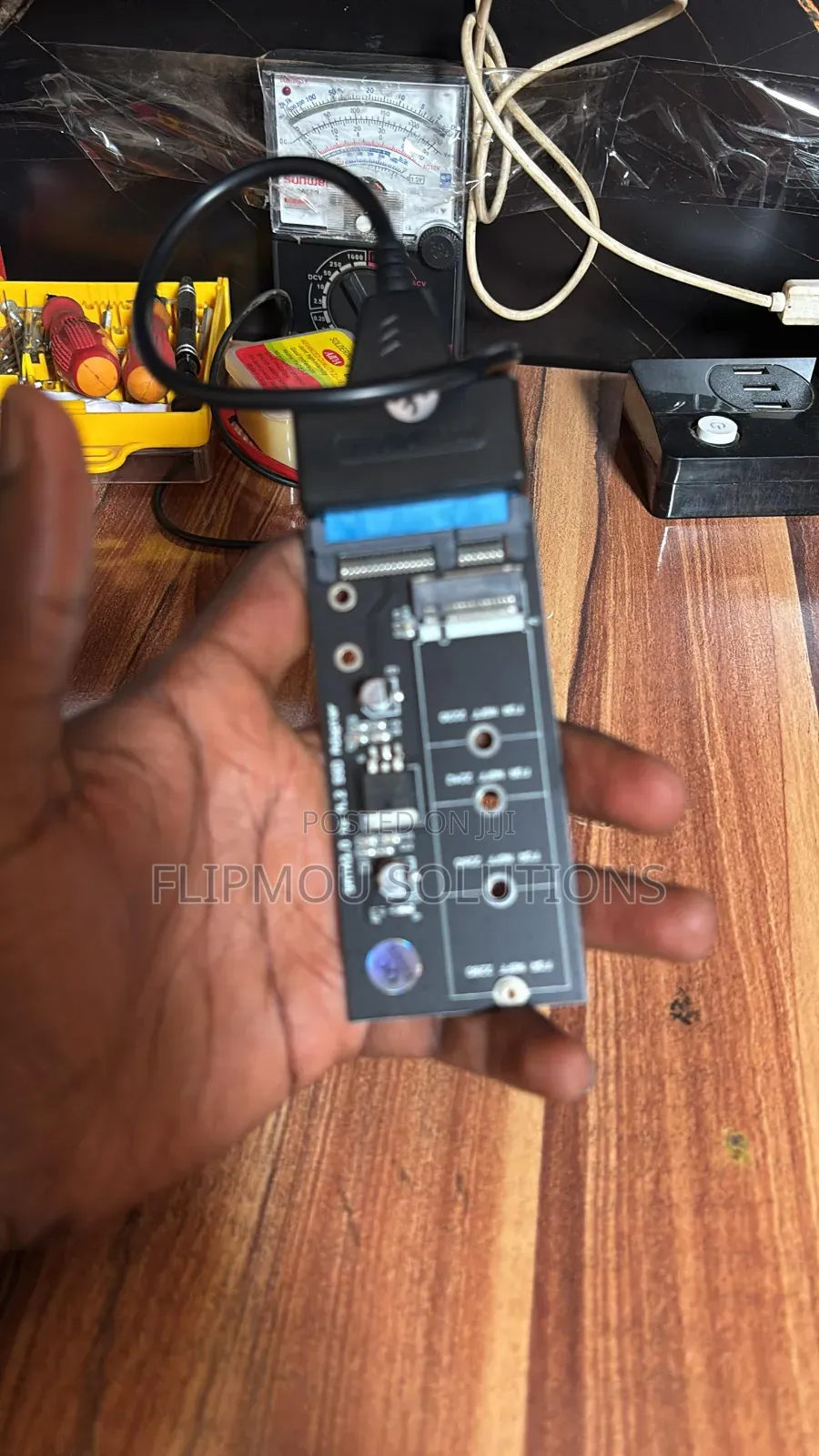 Nvme M2 and Msata Converter to Sata SSD