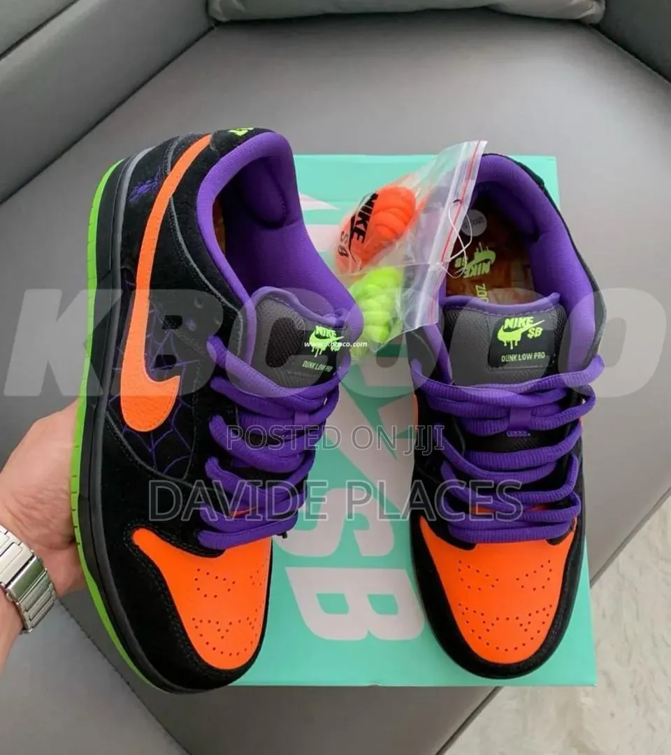 Original Nike Sb Dunk Low Pro Night of Mischief Unisex Sneakers