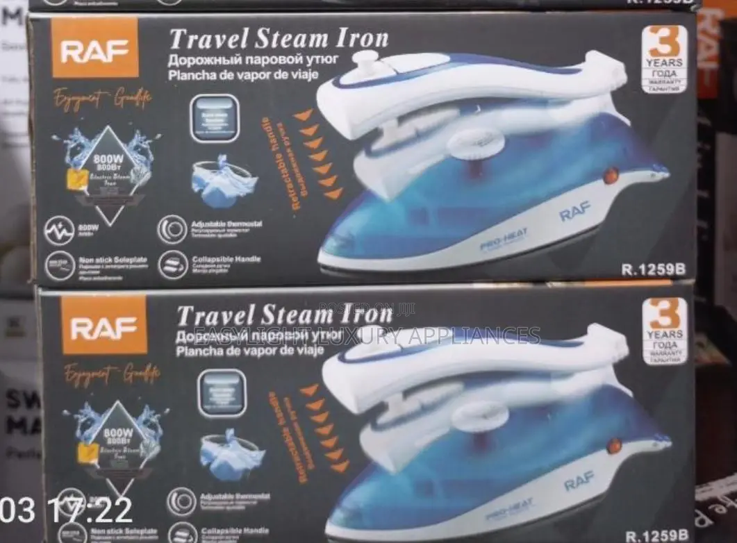 Raf Travel Steam Iron R.1159b