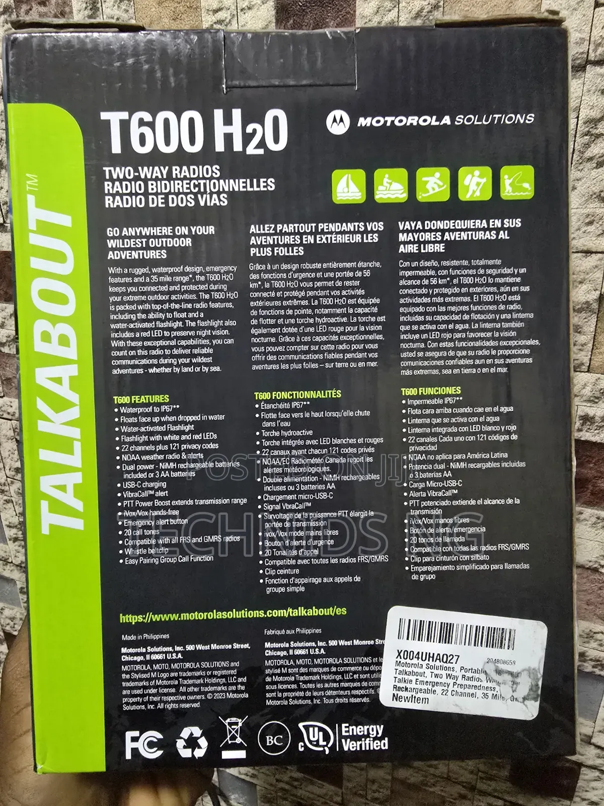 Motorola Talkabout T600 H2o