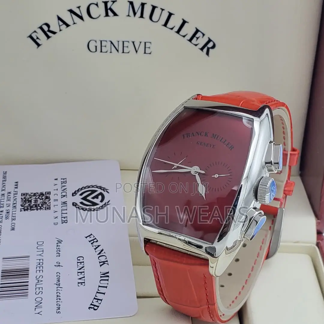 Frank Muller Leather Strap Available in All Colors