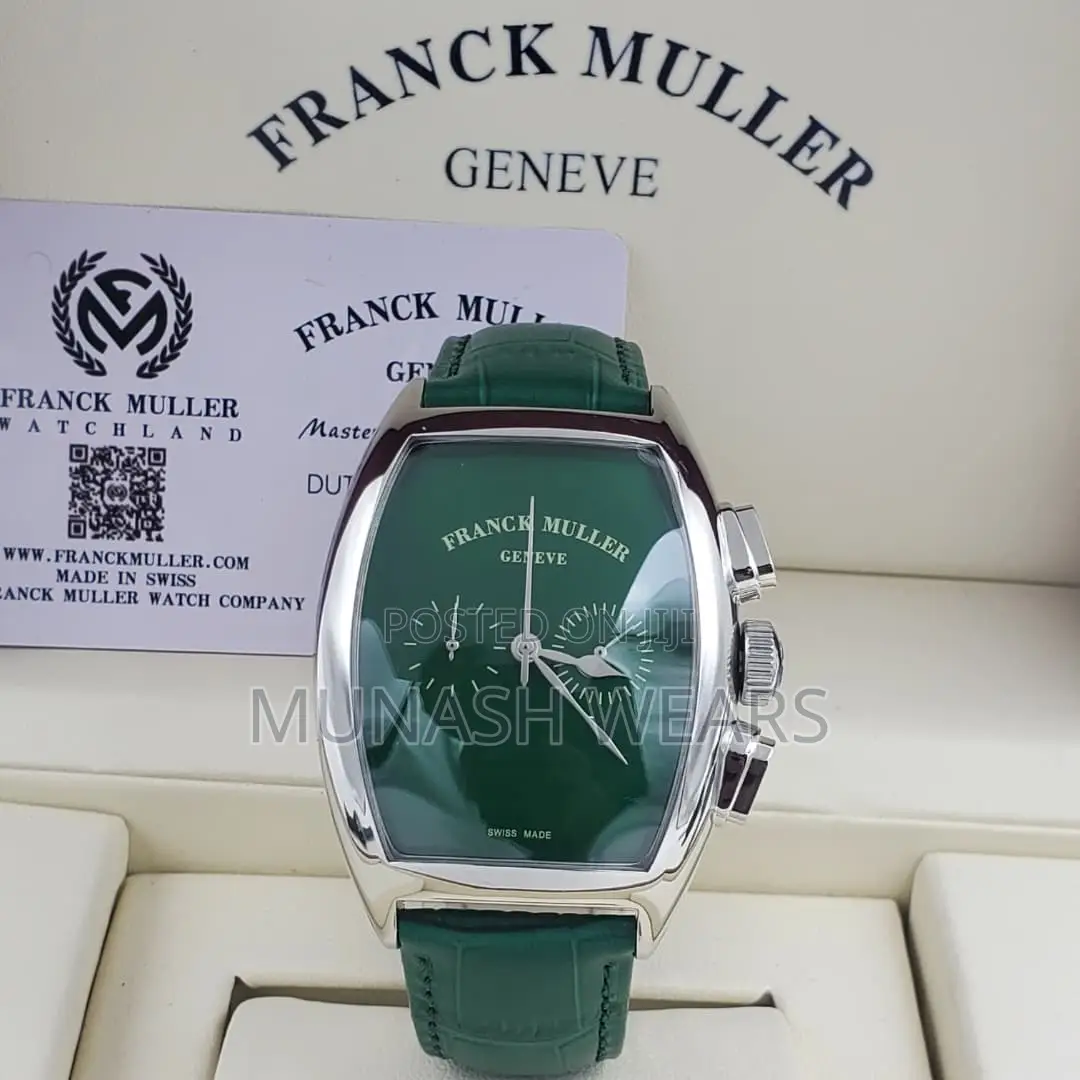 Frank Muller Leather Strap Available in All Colors