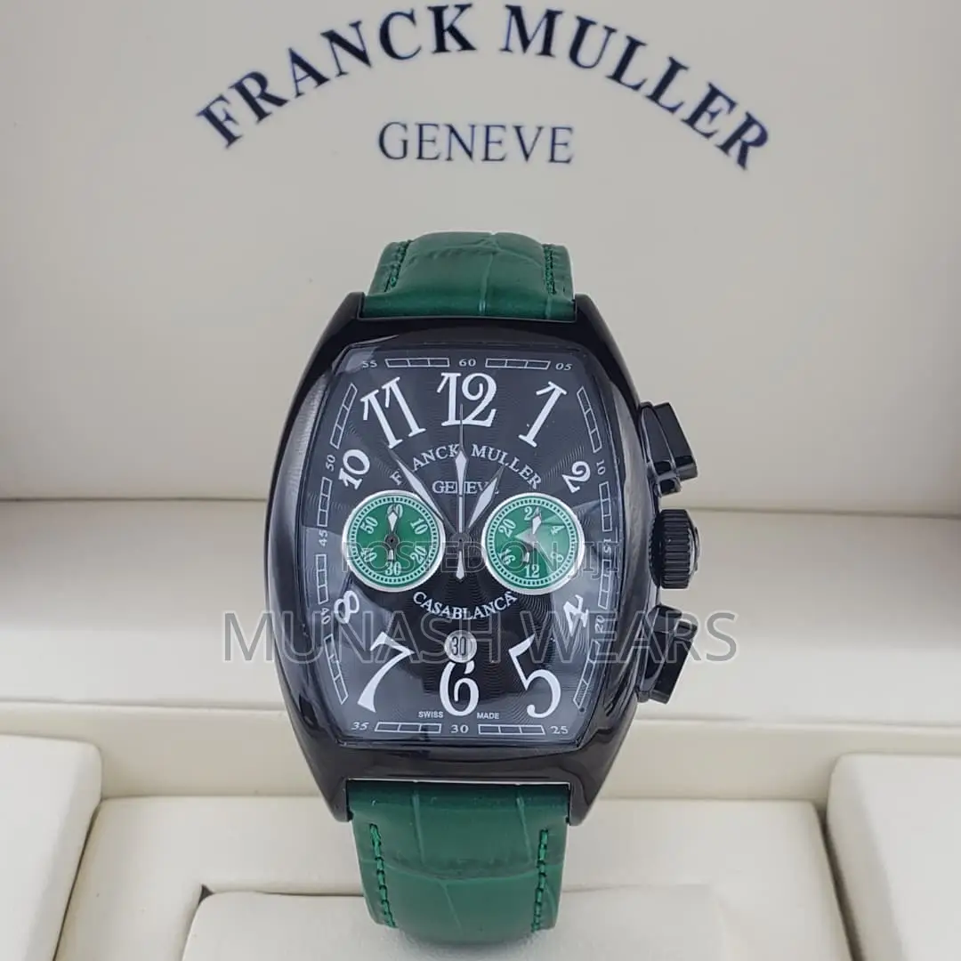 Frank Muller Leather Strap Available in All Colors