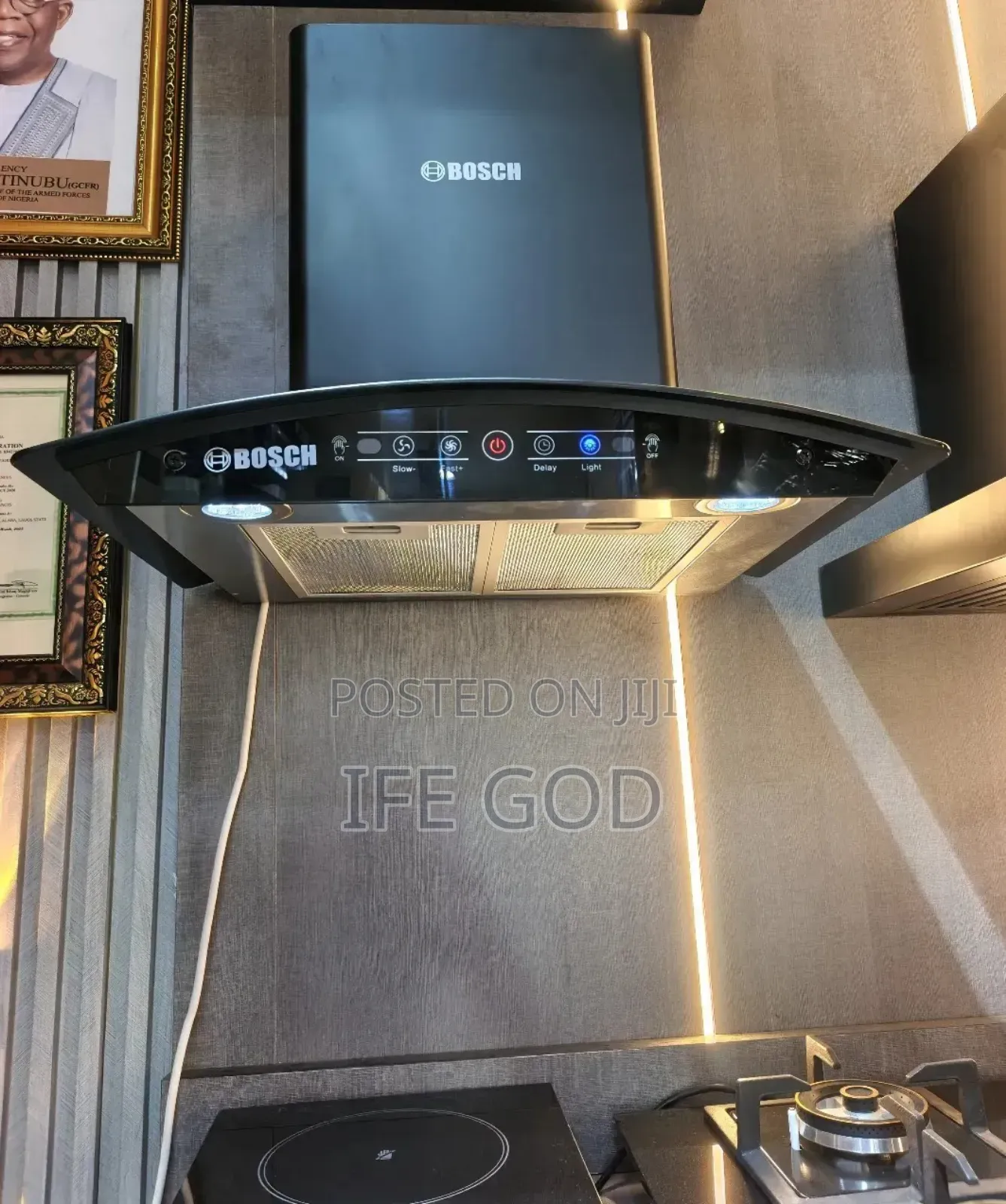 Quality Bosch 60cm Curved Automatic Smart Inverter Heat Extractor Etc.