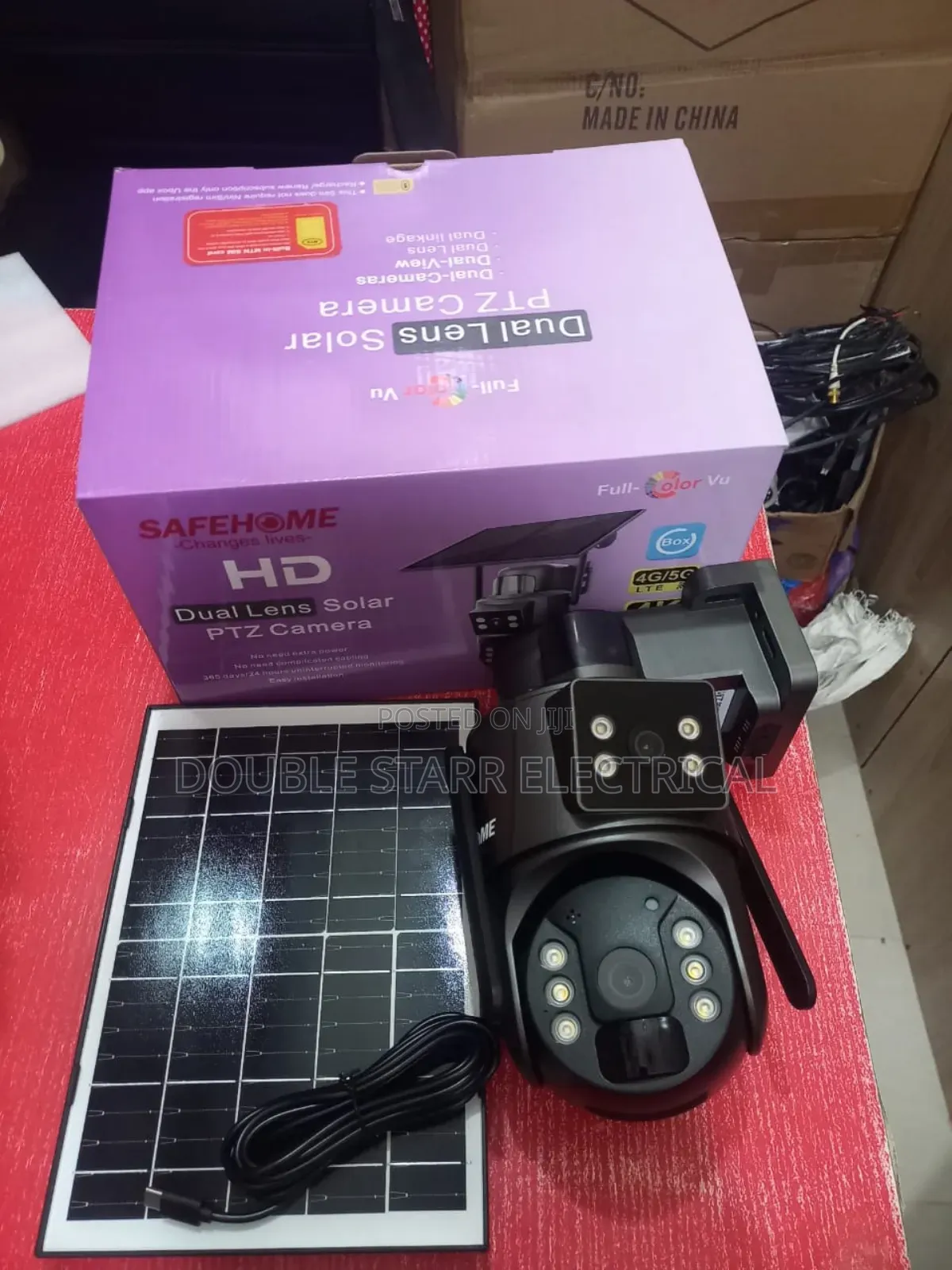 Solar Camera Ubox Wireless Camera