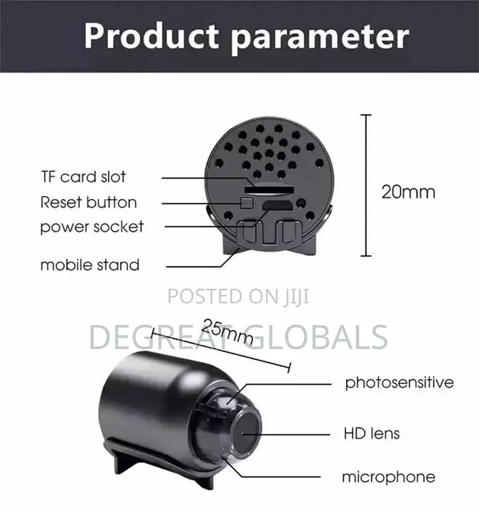 X5 Wide Angle Hd Wifi Spy Indoor Security Camera