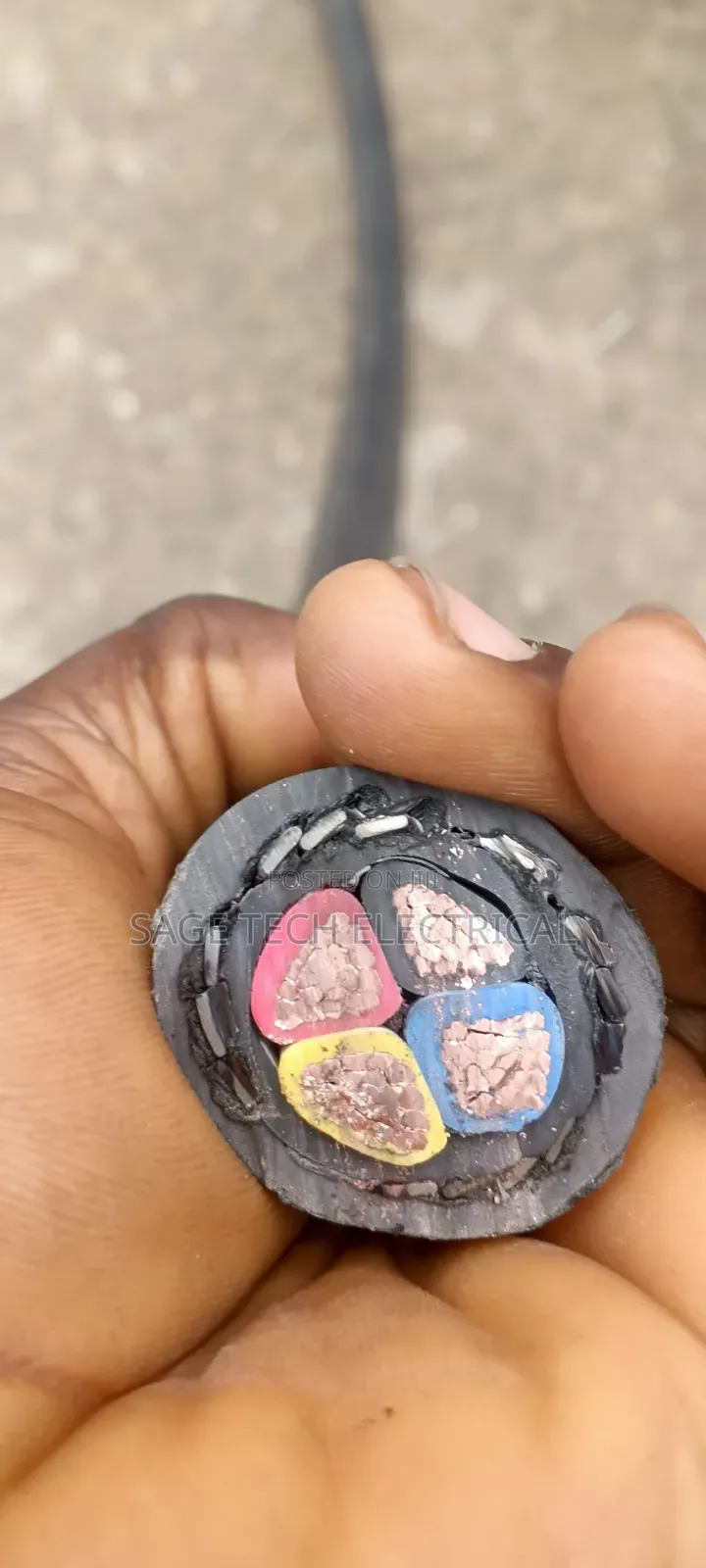 25mm 4core Kablmetal Armoured Cable