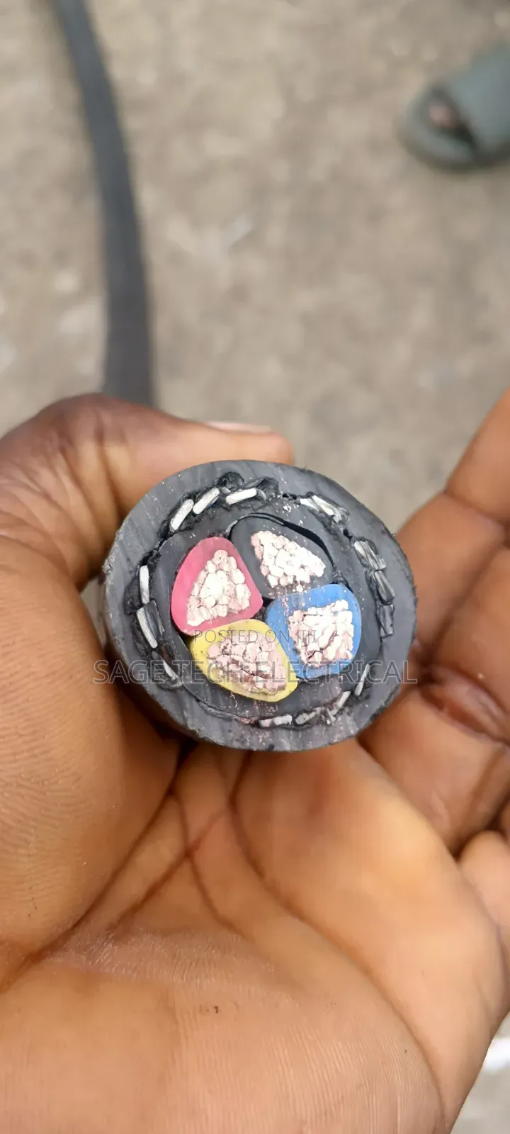 25mm 4core Kablmetal Armoured Cable