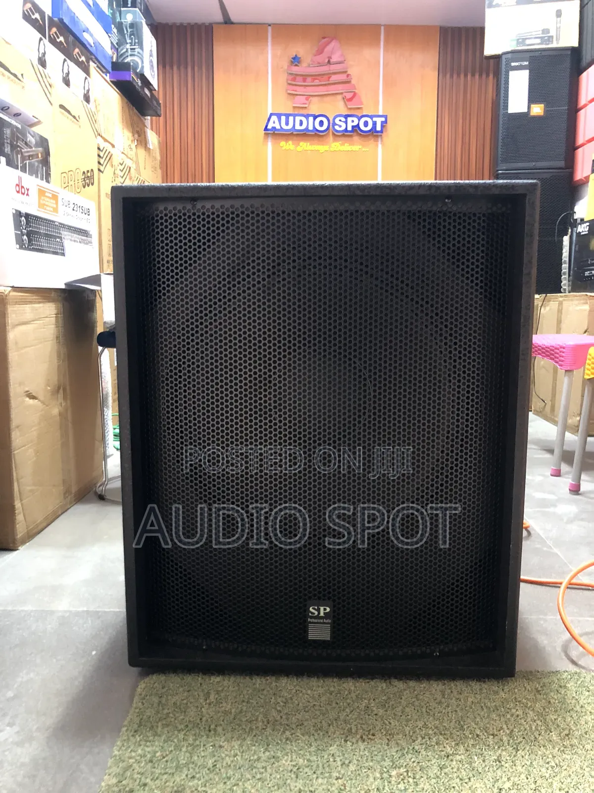 Sound Prince Sp-18 Professional Single Sub (1pair)