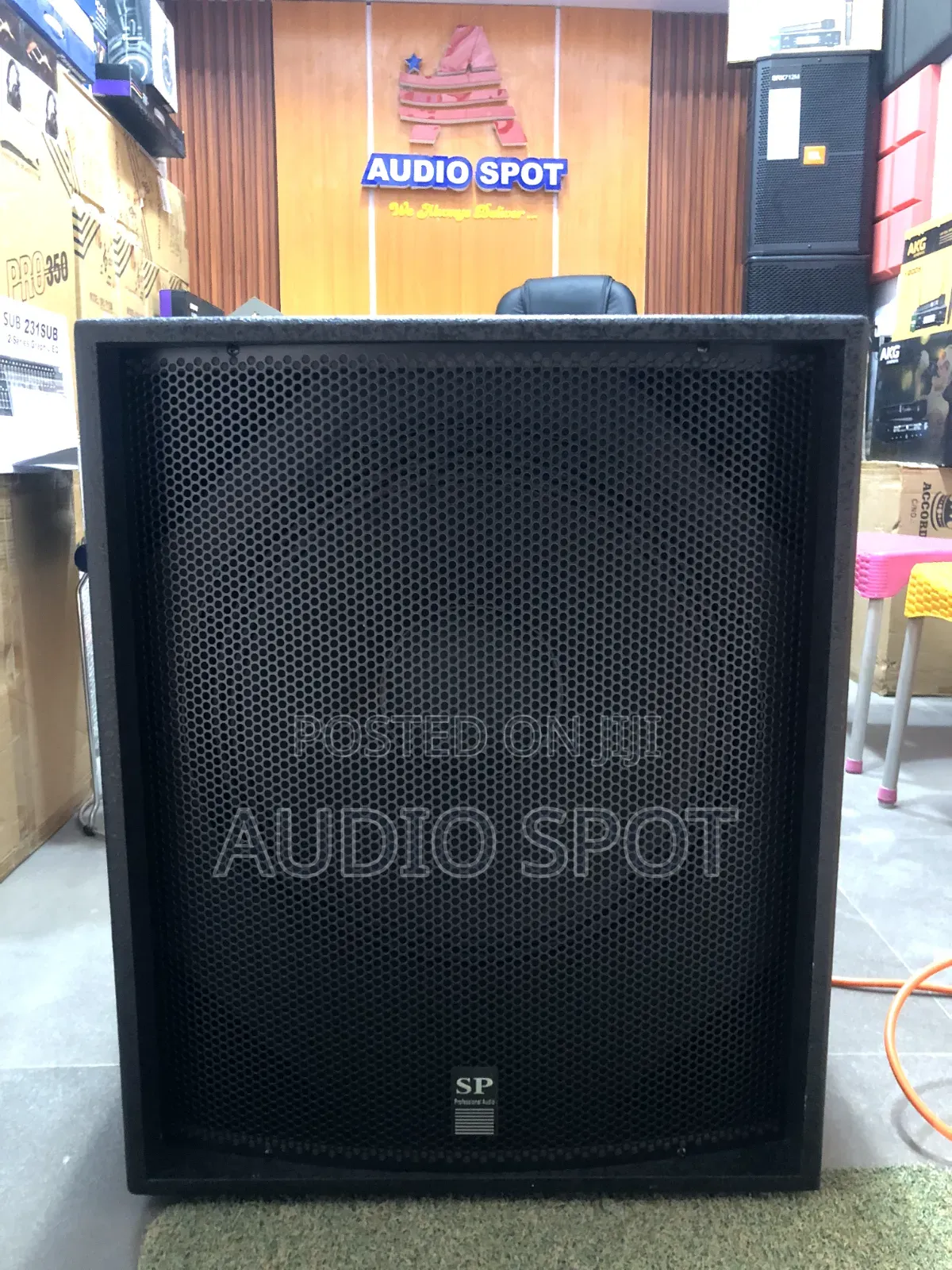 Sound Prince Sp-18 Professional Single Sub (1pair)