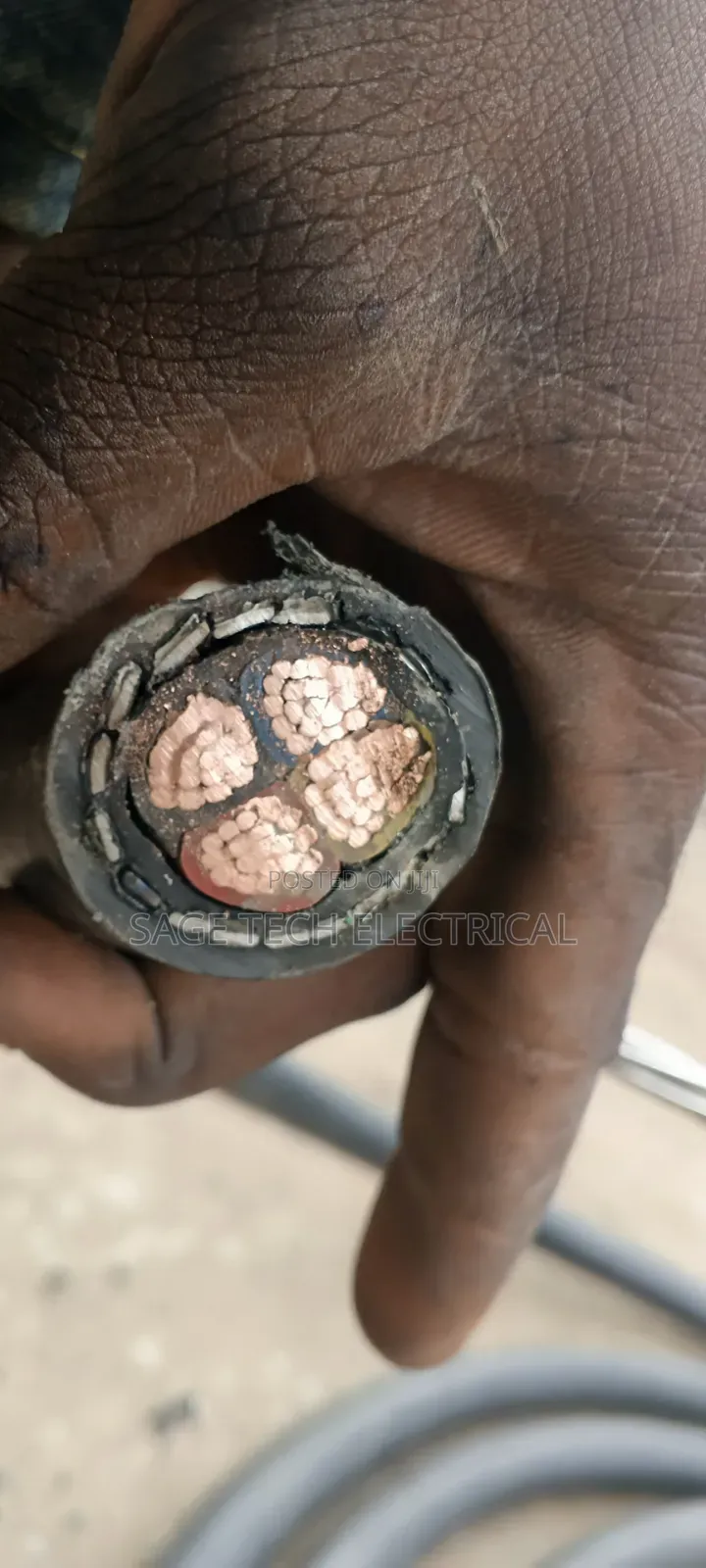 50mm 4core Kablmetal Armoured Cable PVC/Swa/PVC