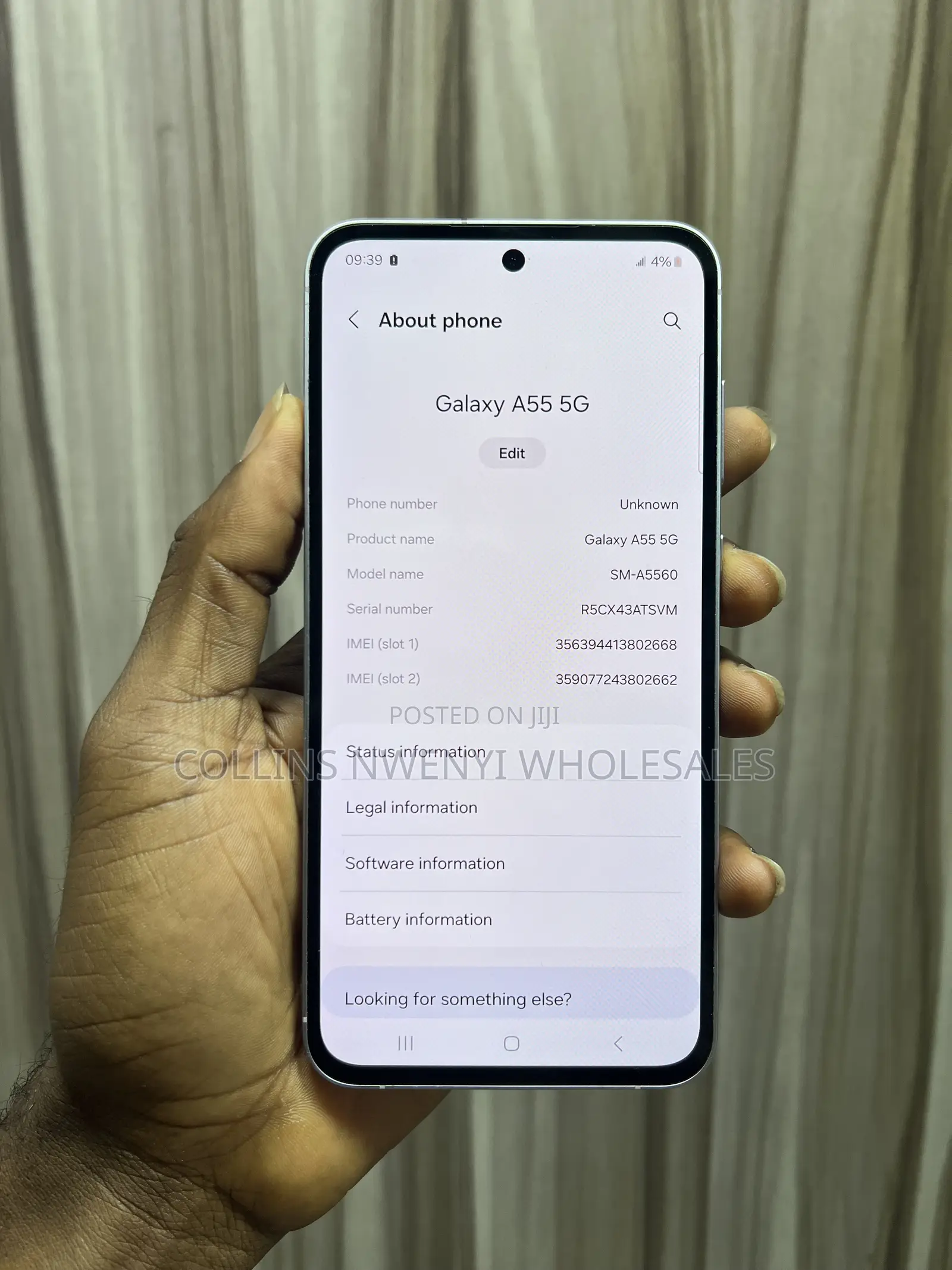 Samsung Galaxy A55 256 GB Pink