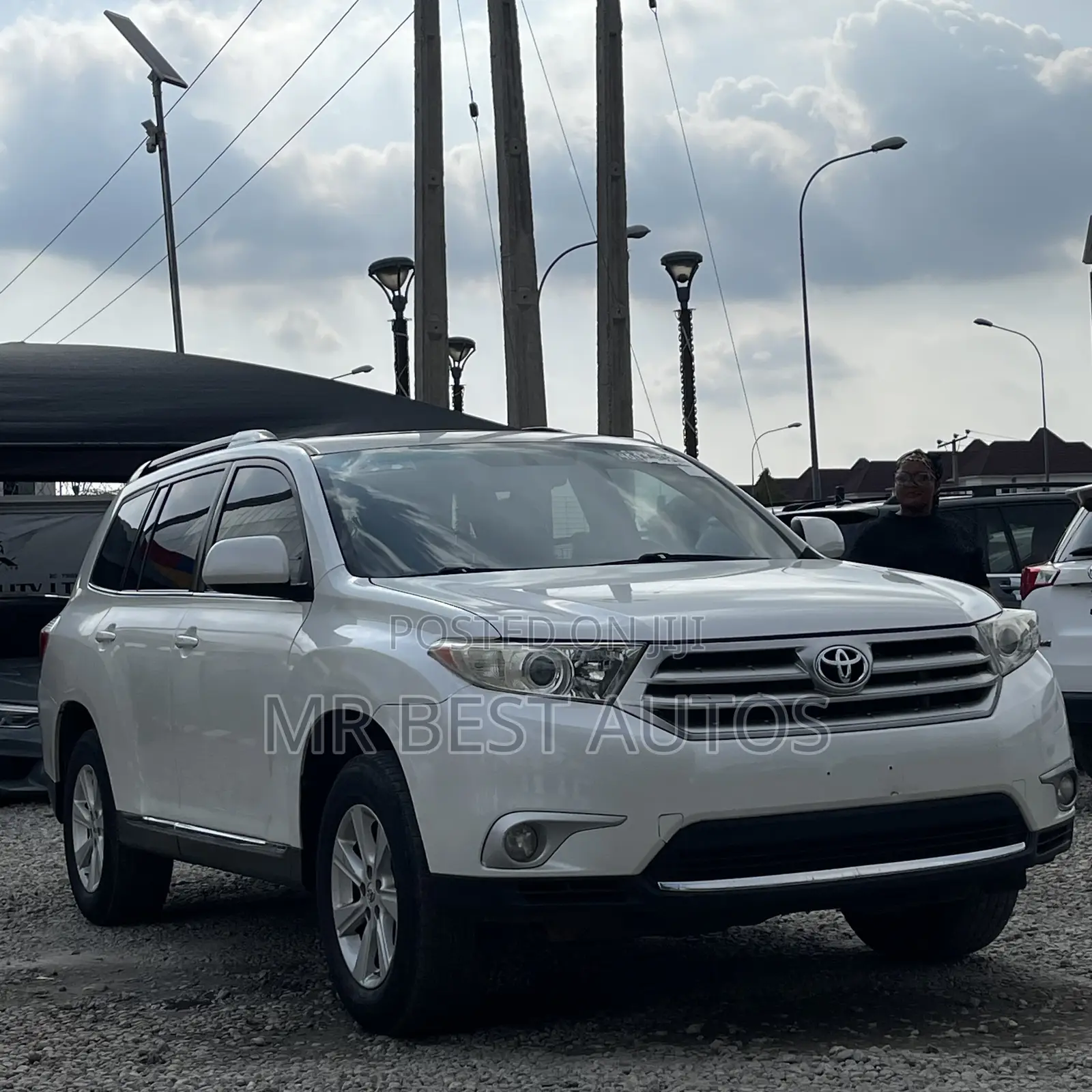 Toyota Highlander Limited 2012 White