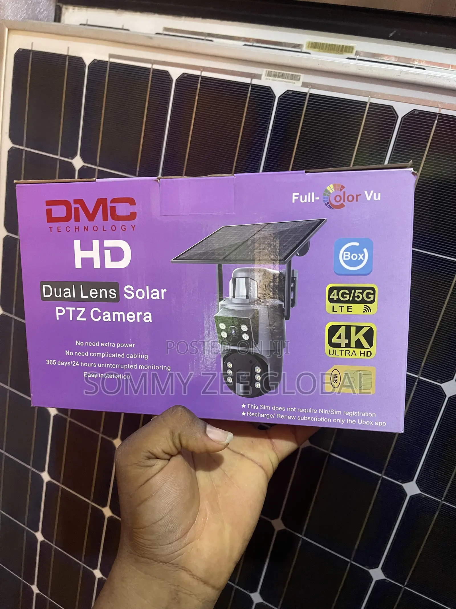 DMC Dual Lens Solar PTZ Camera