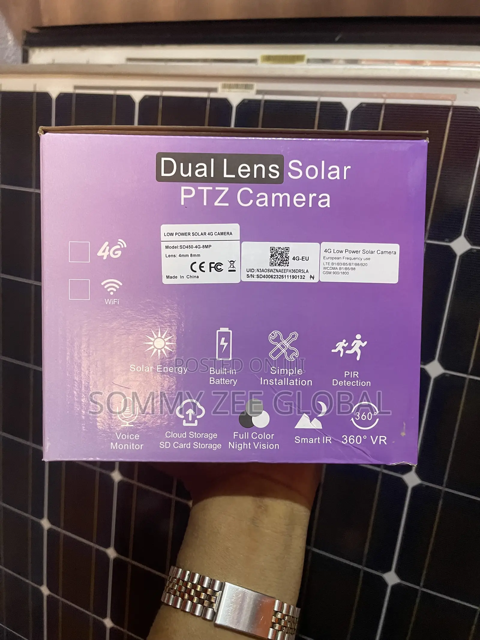 DMC Dual Lens Solar PTZ Camera