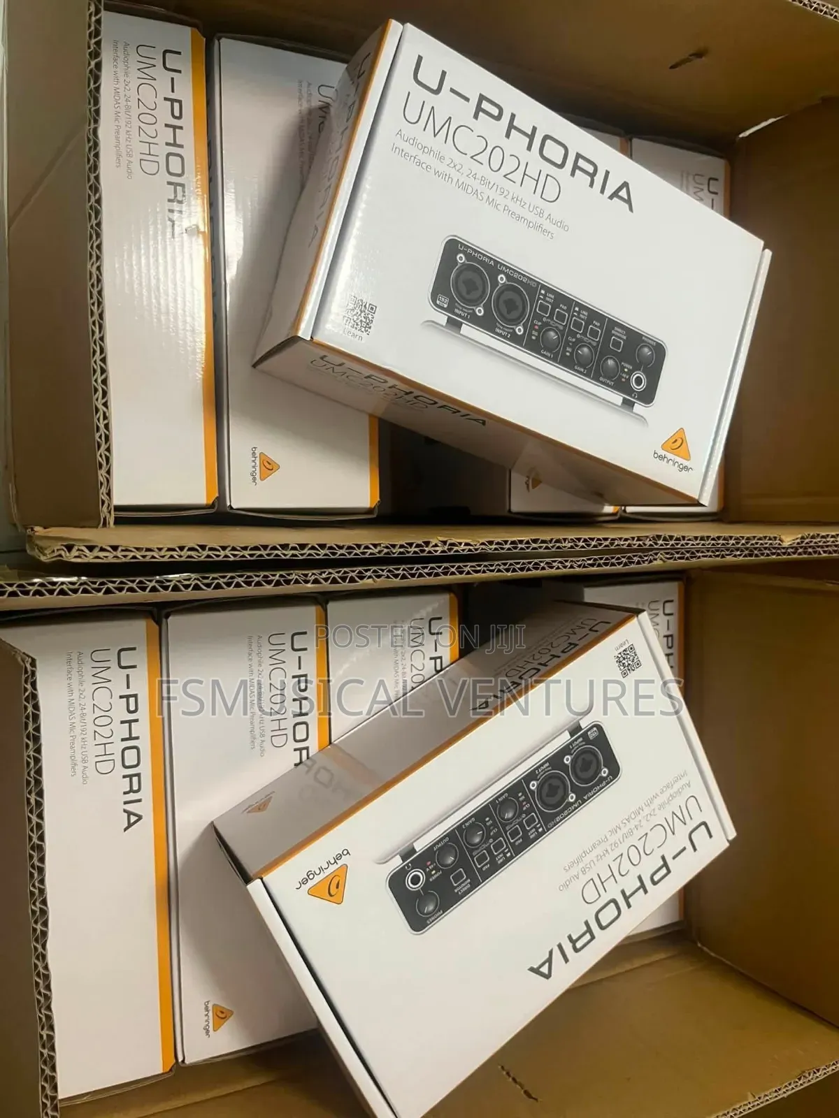Behringer U-Phoria Umc204hd Soundcard