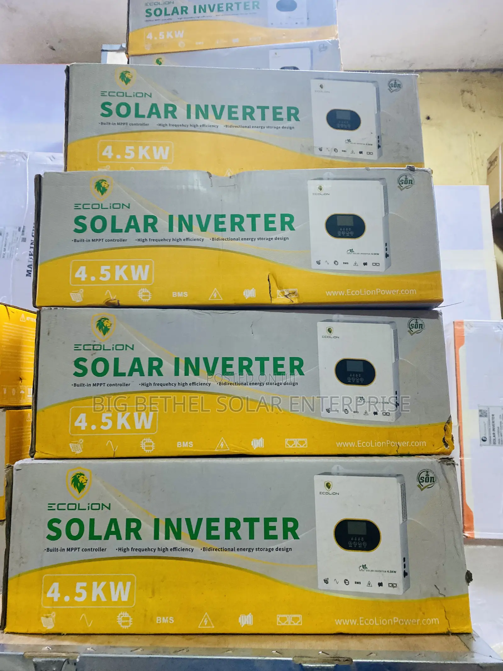 Ecolion 4.5kva Indian Hybrid Solar Inverter