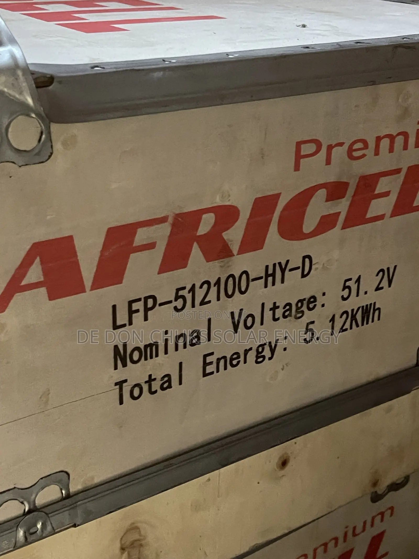 5kwh 51.2v Africell Lithium Battery