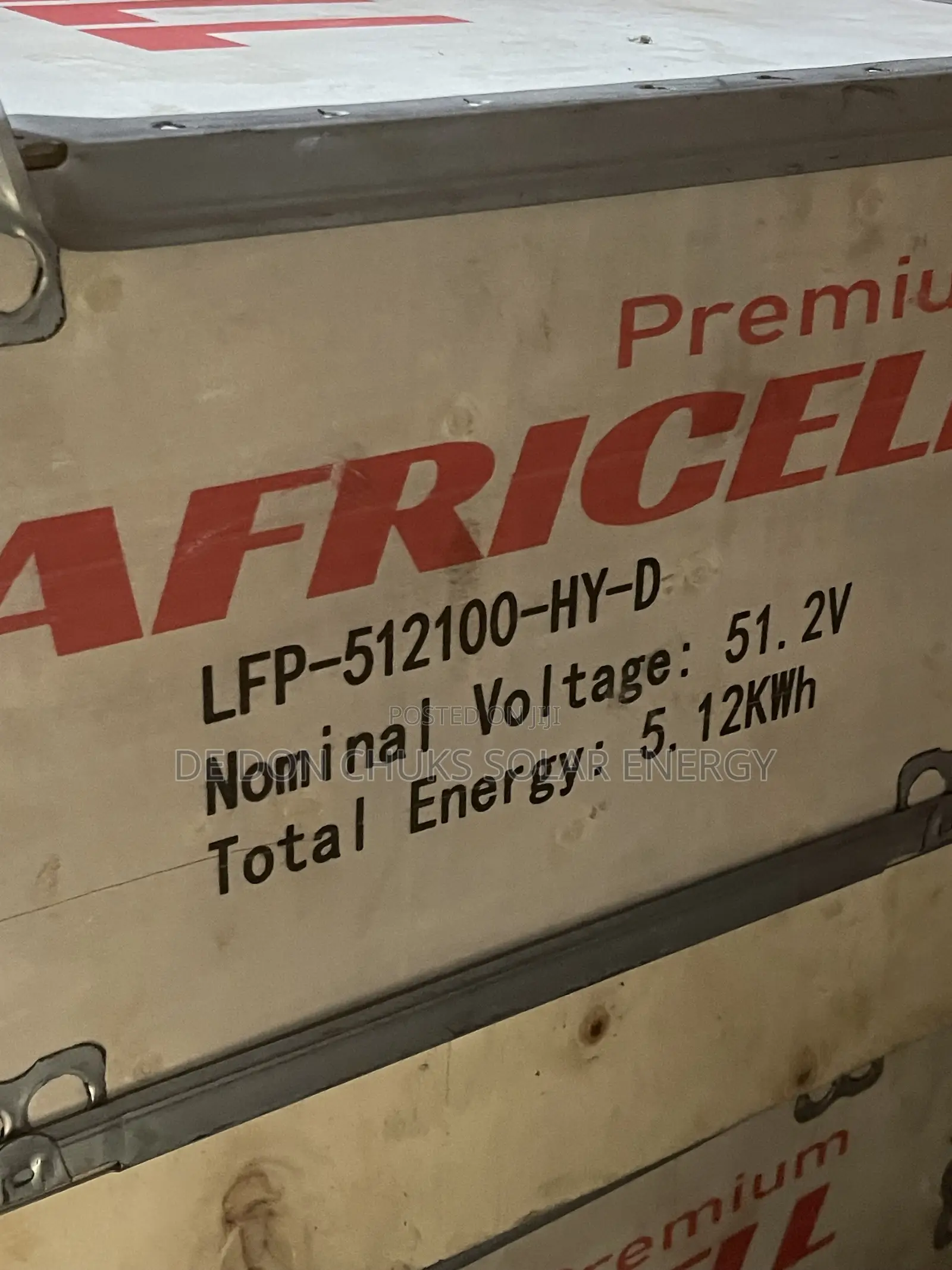 5kwh 51.2v Africell Lithium Battery