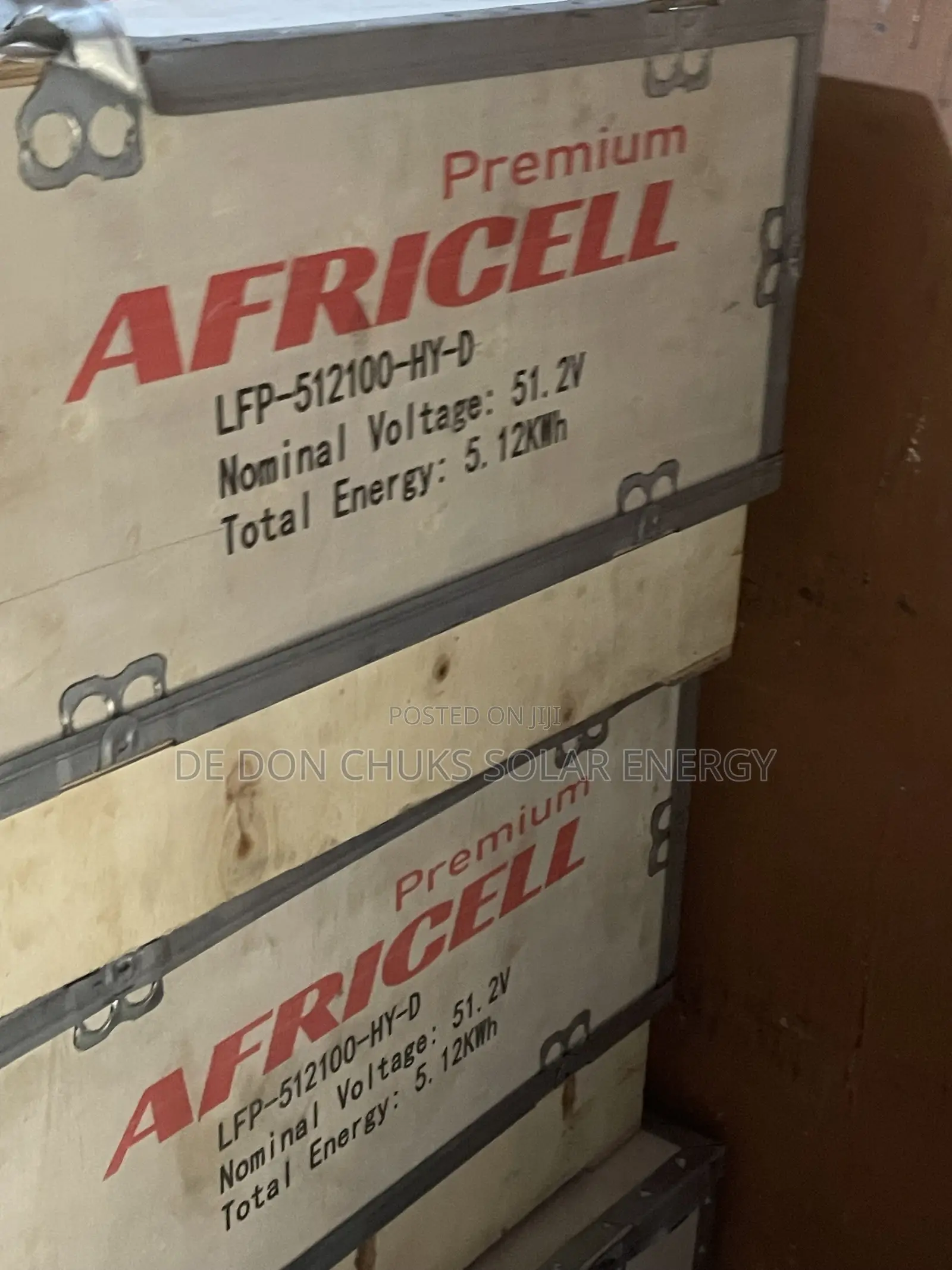 5kwh Africell Lithium Battery