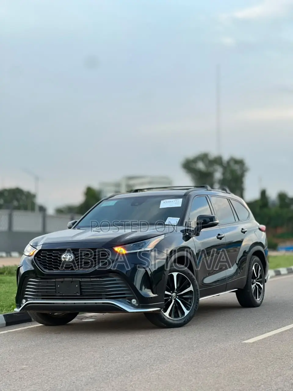 Toyota Highlander XSE 2021 Black