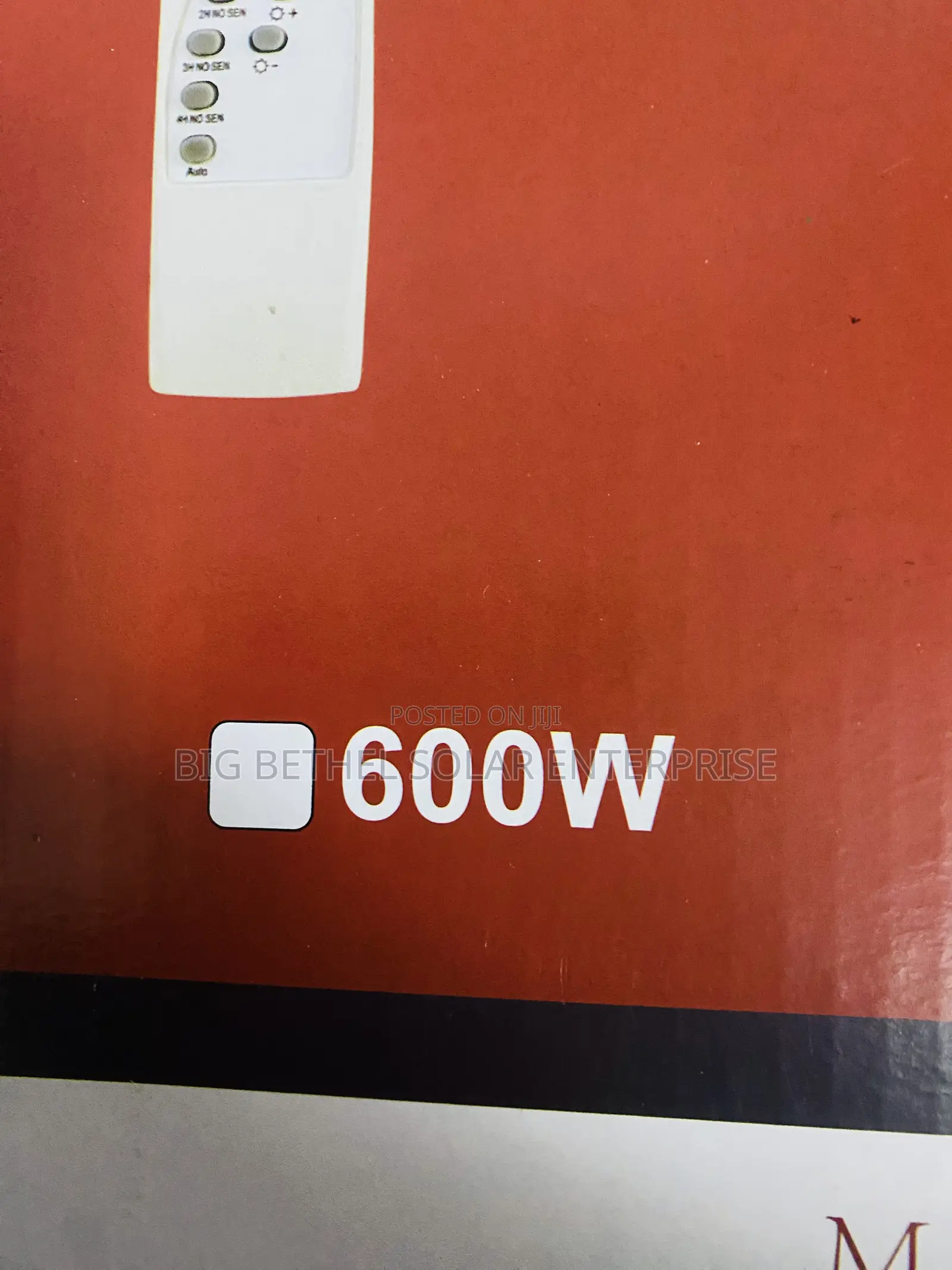 600w Bbse in One Solar Street Light Super Bright :Years Warranty