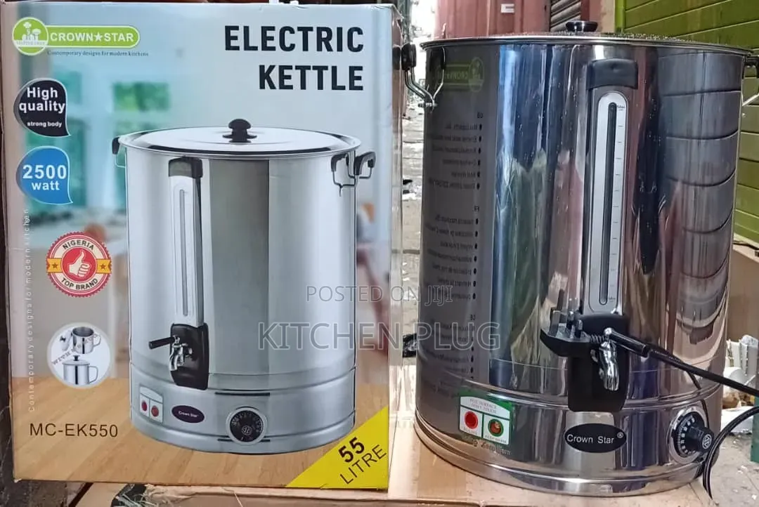 *Crownstar 55l Electric Kettle/ Tea-on