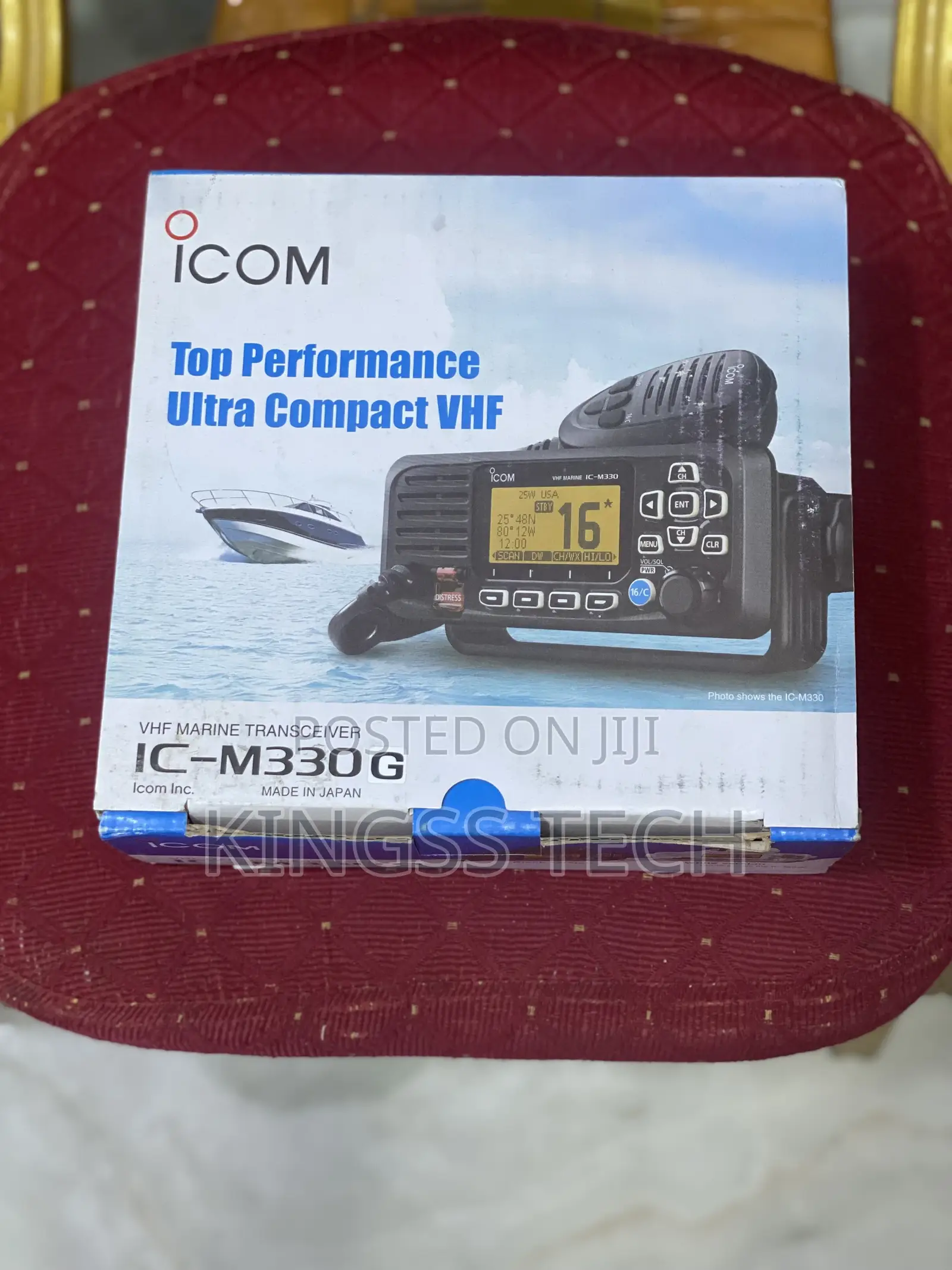 Icom-M330g Ultra Compact VHF Marine Transceiver