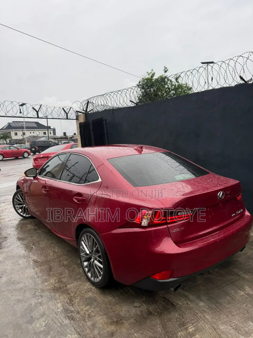 Lexus IS 250 4WD 2014 Red