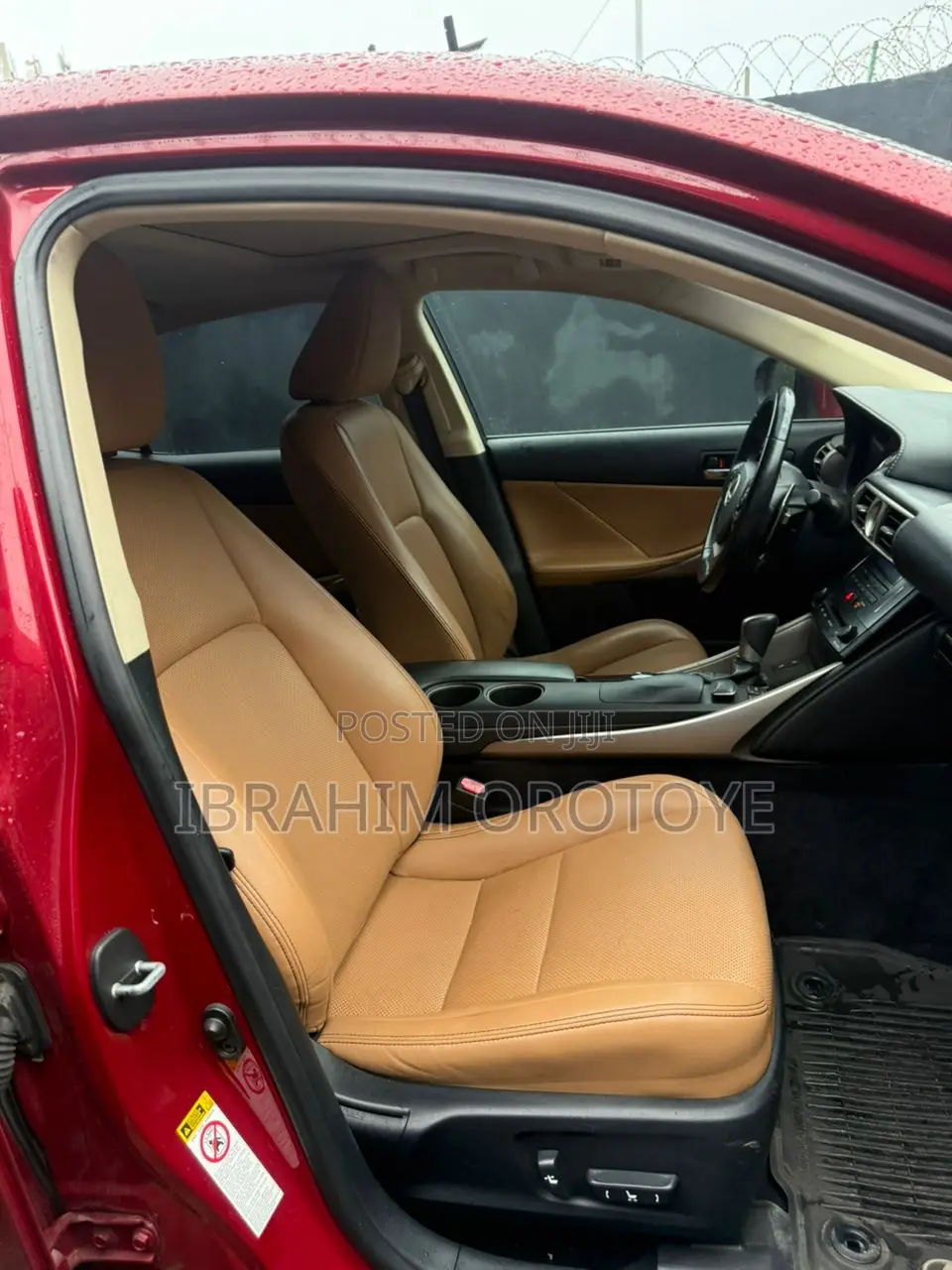 Lexus IS 250 4WD 2014 Red
