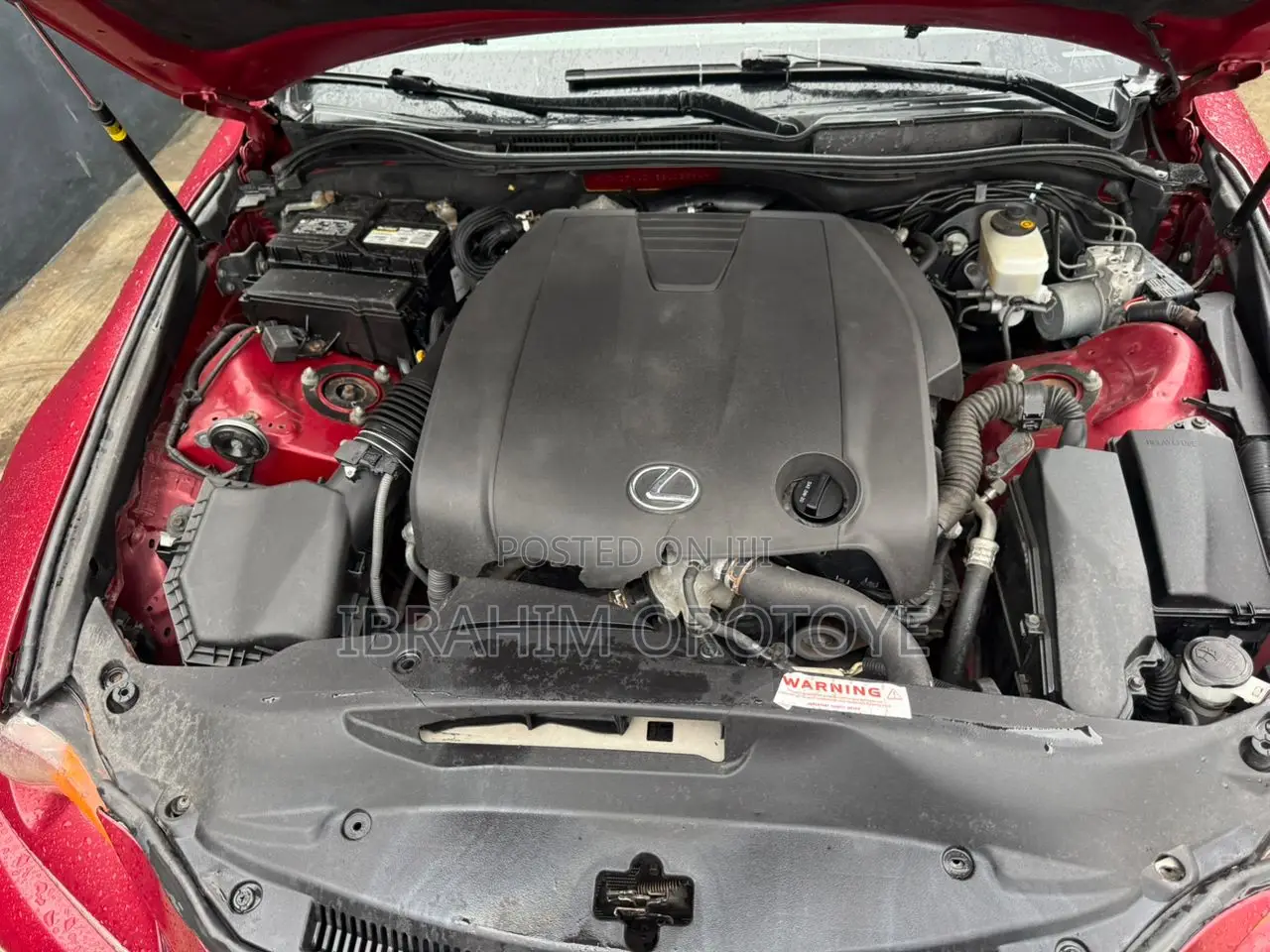 Lexus IS 250 4WD 2014 Red