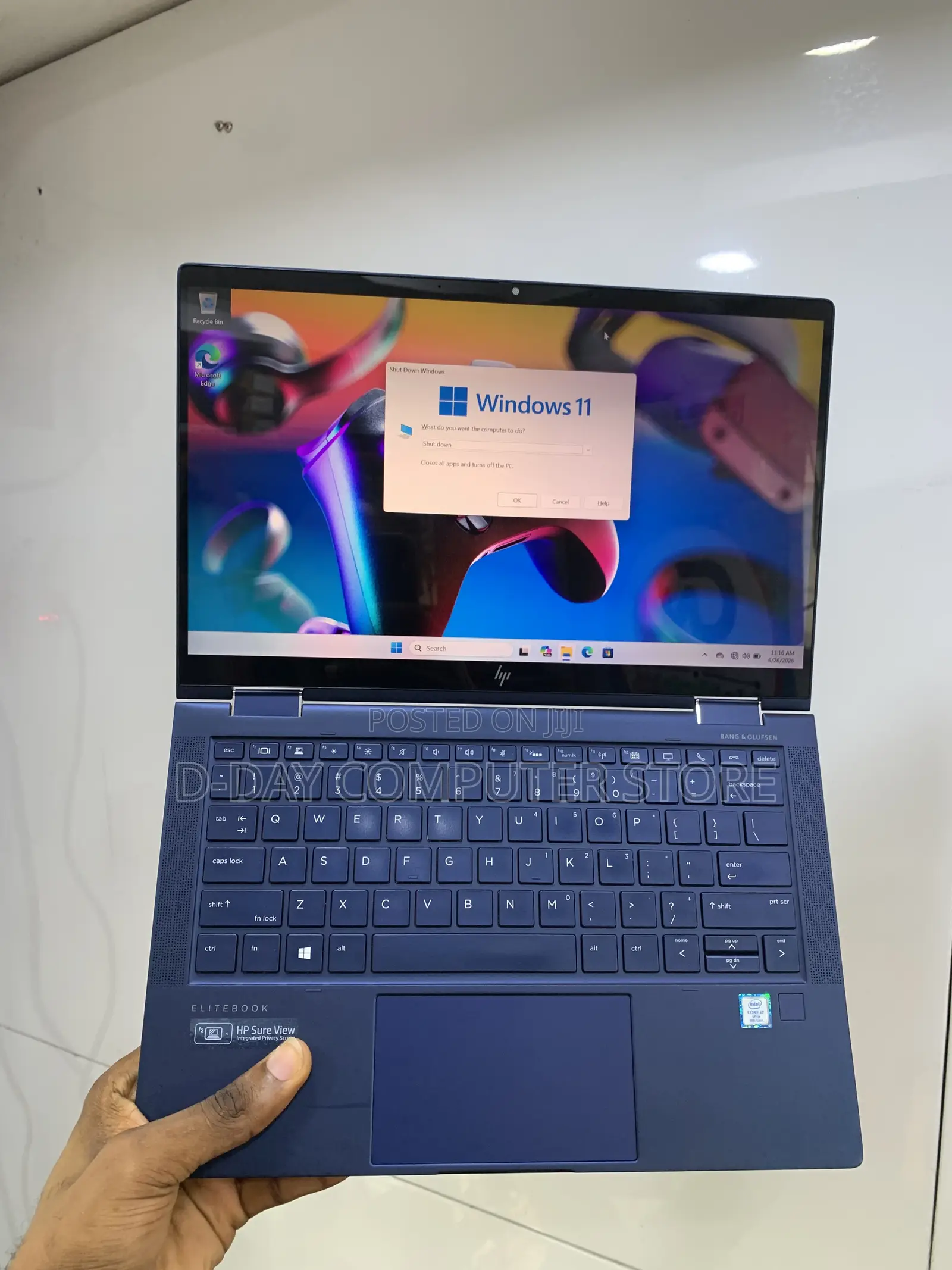 Laptop HP Elite Dragonfly x360 8th Gen 16GB Intel Core i7 SSD 512GB