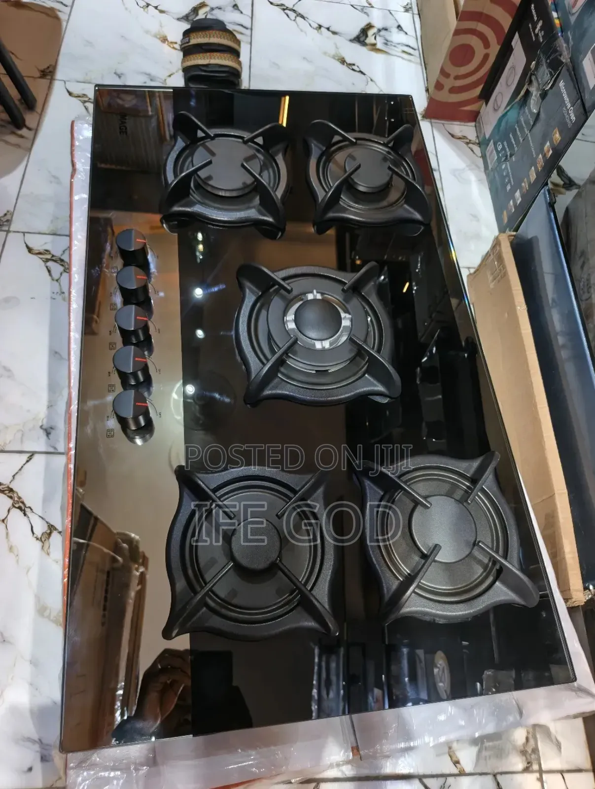 Original Quality Image Inbuilt 90cm Design in Turkey 5 Burners Gas Hob
