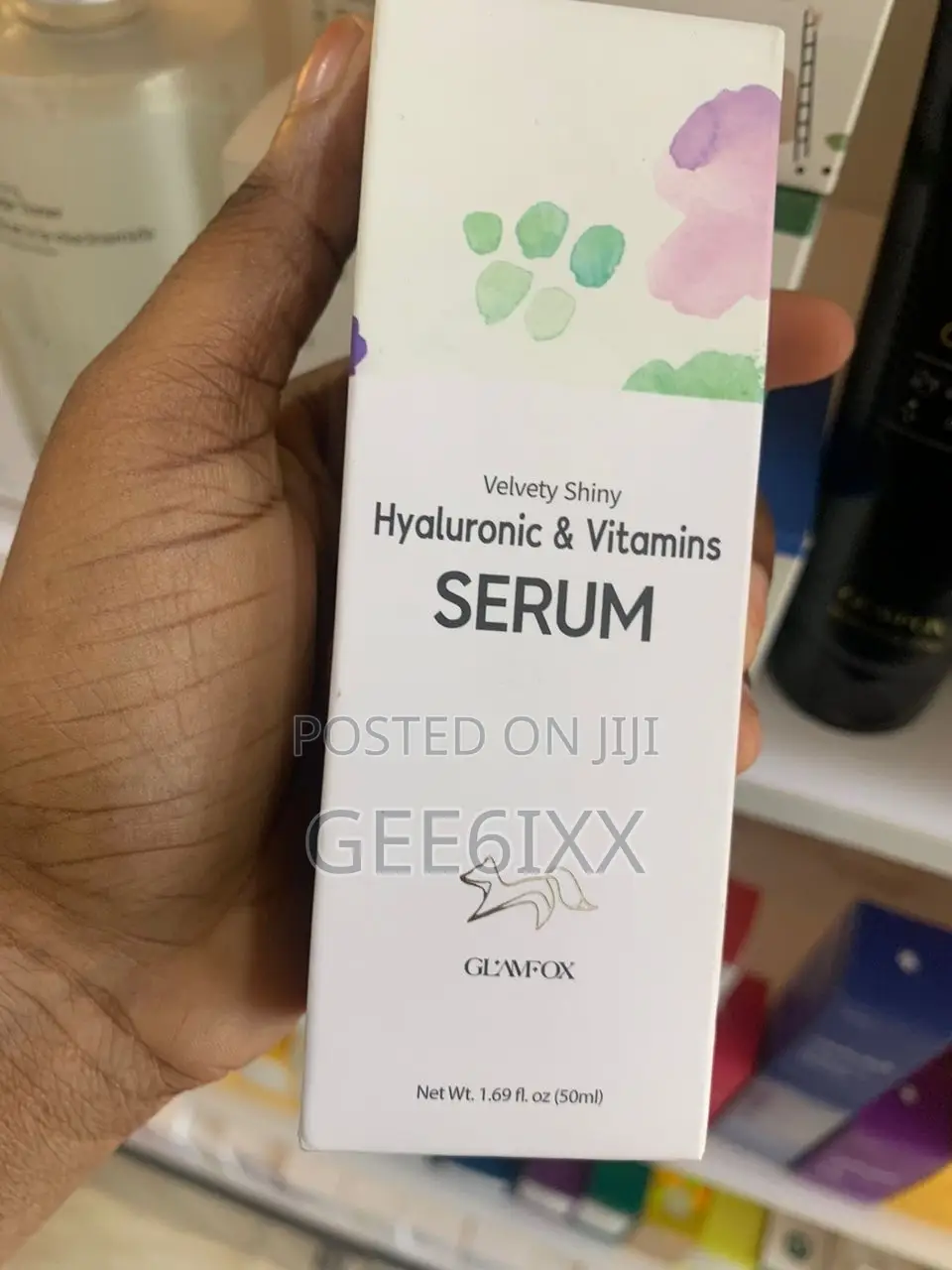 Glamfox Retinol Collagen Serum Hyaluronic Vitamins Serum 50ml Lagos
