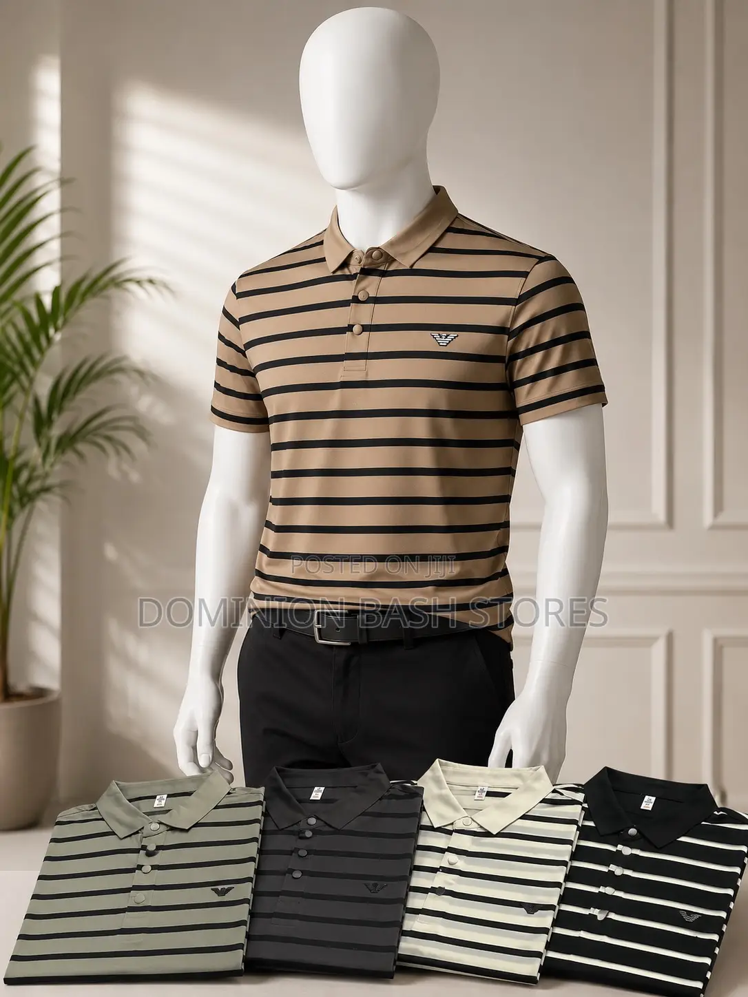 Classic High Quality Stripes Polo