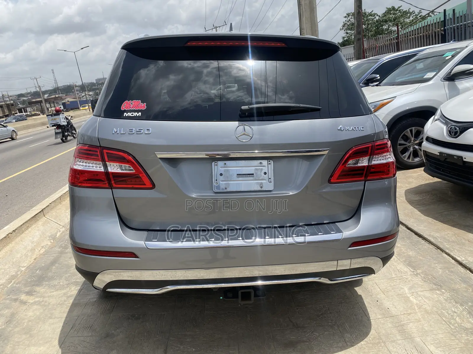 Mercedes-Benz M Class ML350 4MATIC 4dr SUV AWD (3.5L 6cyl 7A) 2014 Gray