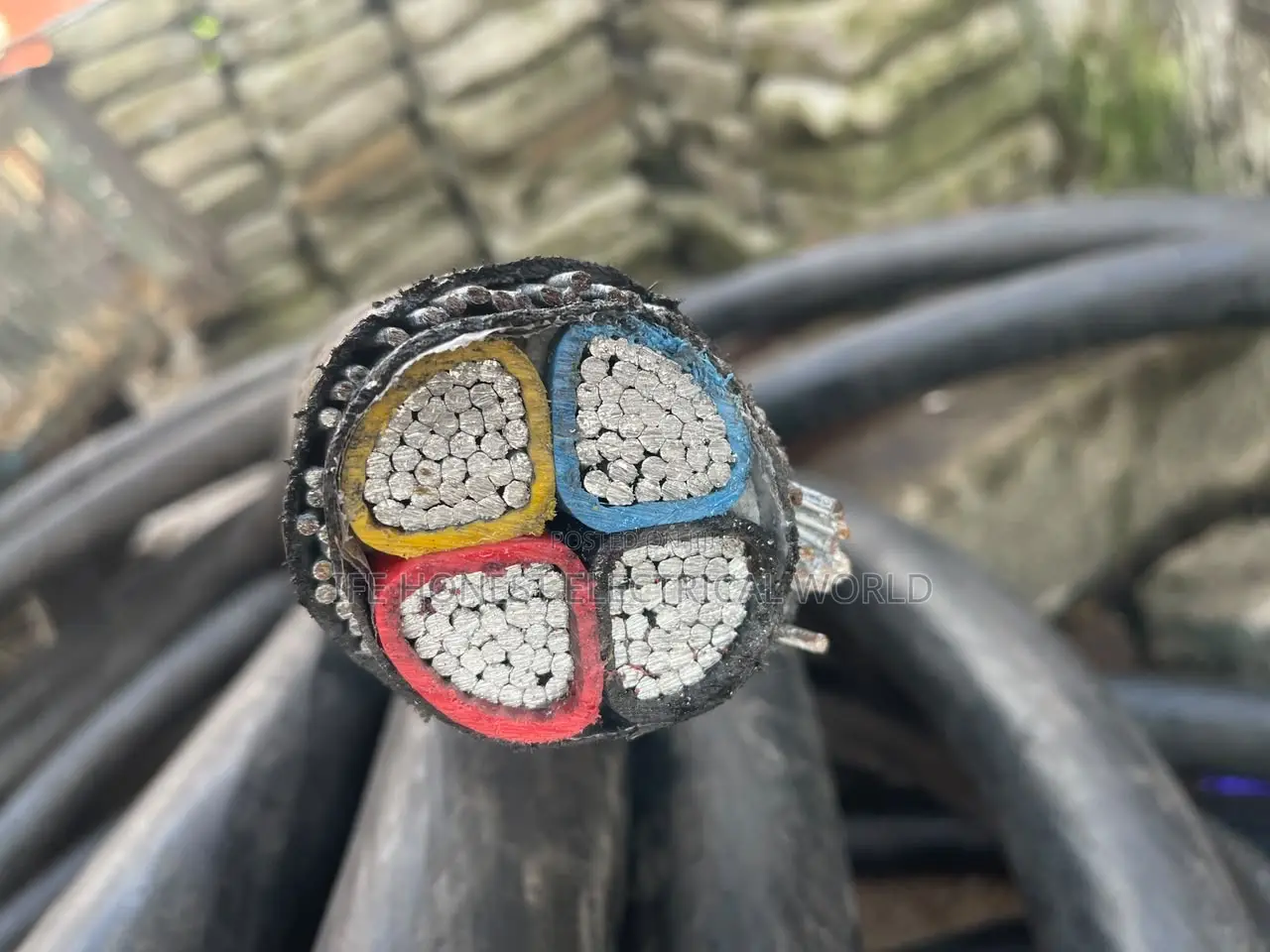 300mm X3.5core Aluminum Cable