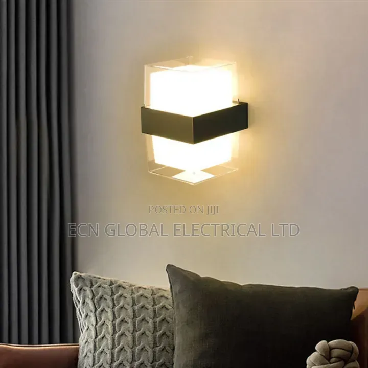 Modern Square 10w Led Wall Lamp – White Indoor Outdoor Light