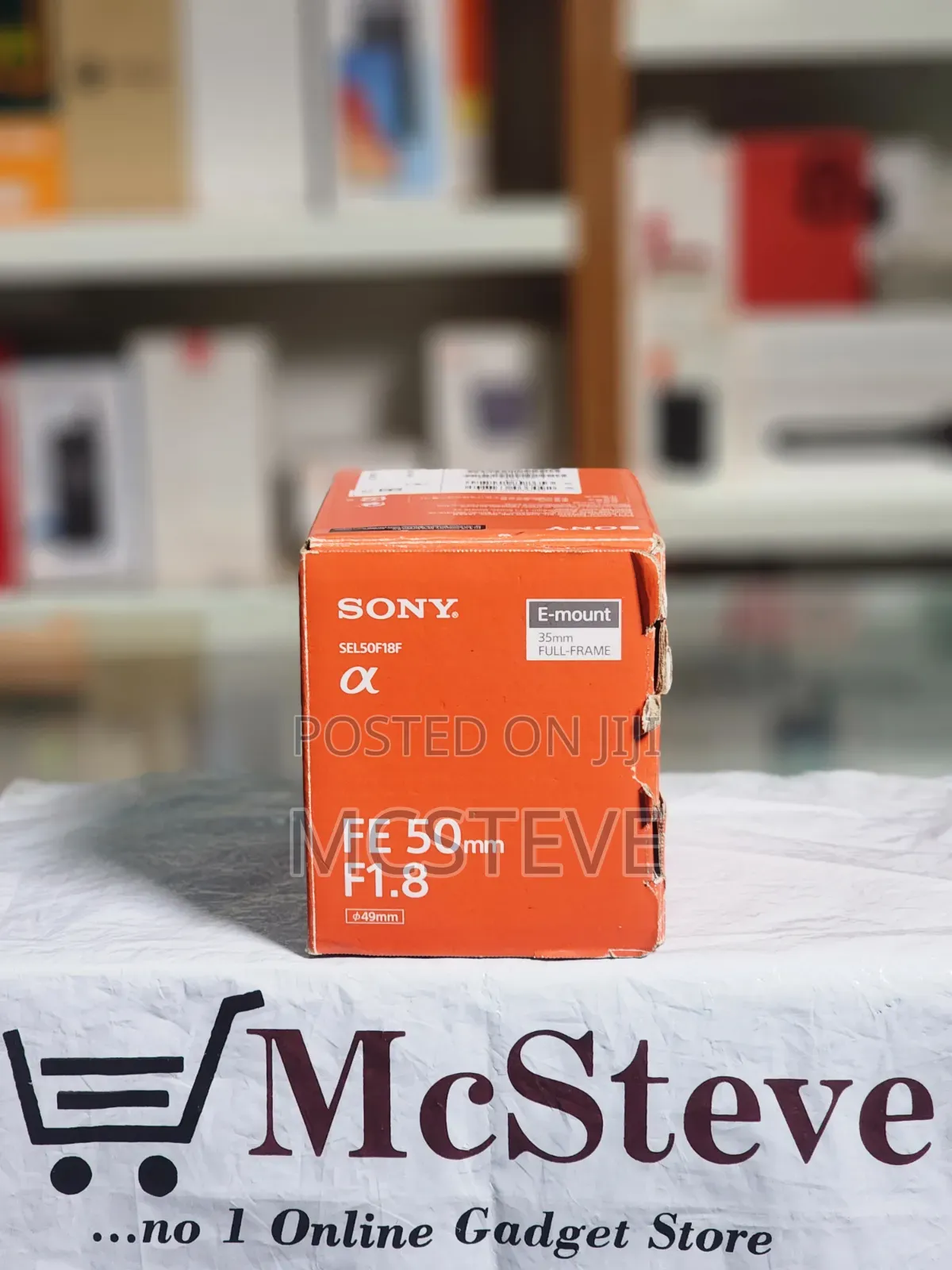 Sony Fe 50mm F1.8 E-Mount Lens