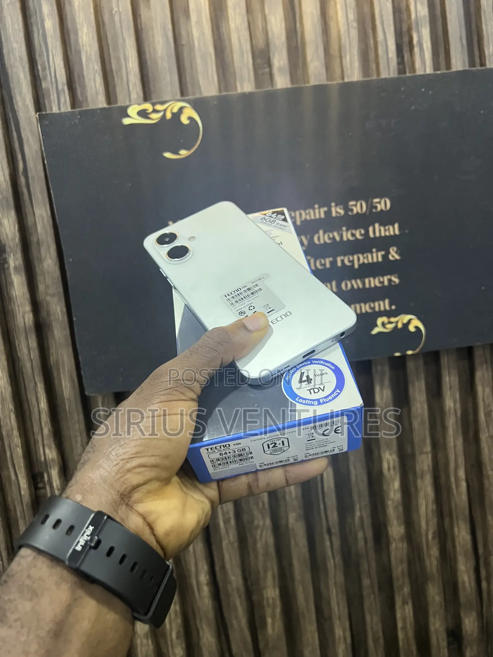 Tecno Pop 10 64 GB White