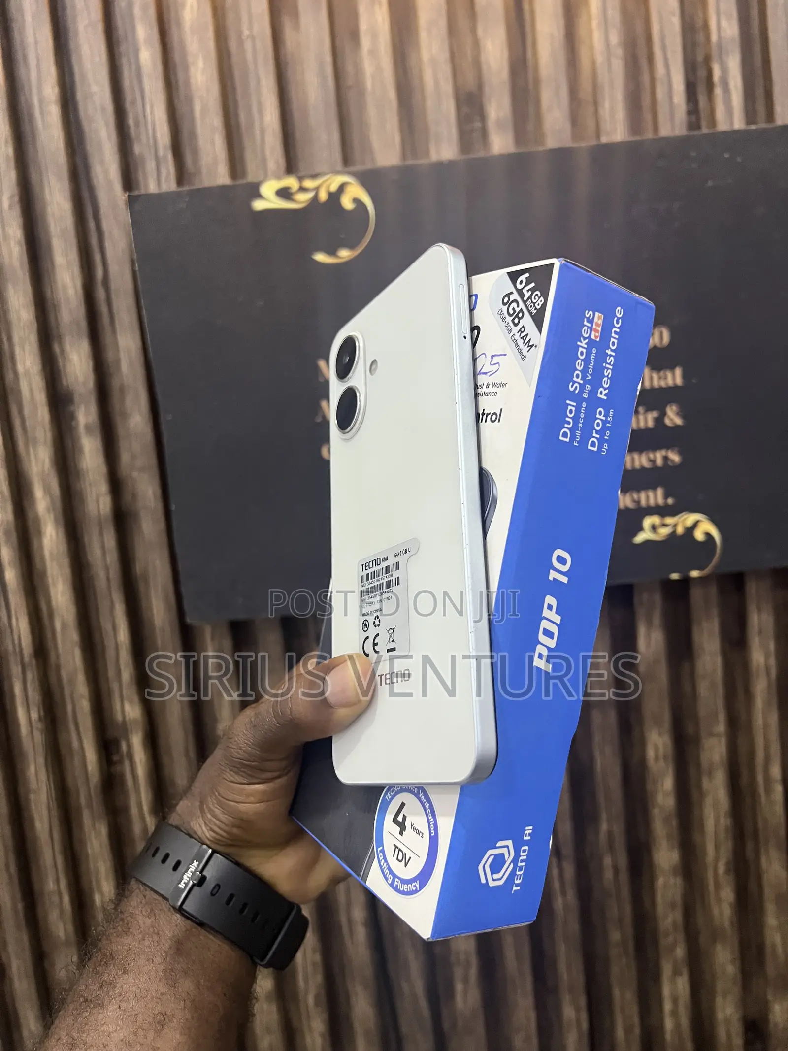 Tecno Pop 10 64 GB White