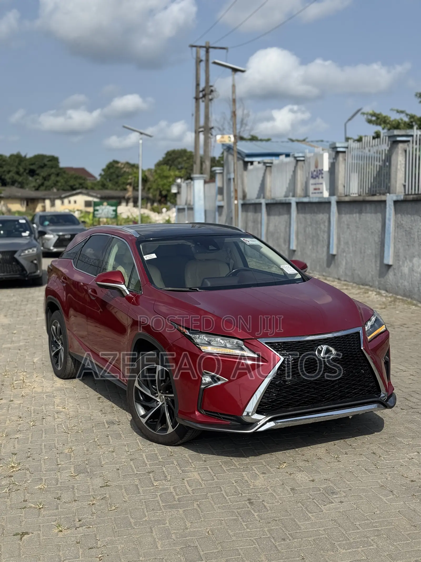 Lexus RX 350 AWD 2018 Red