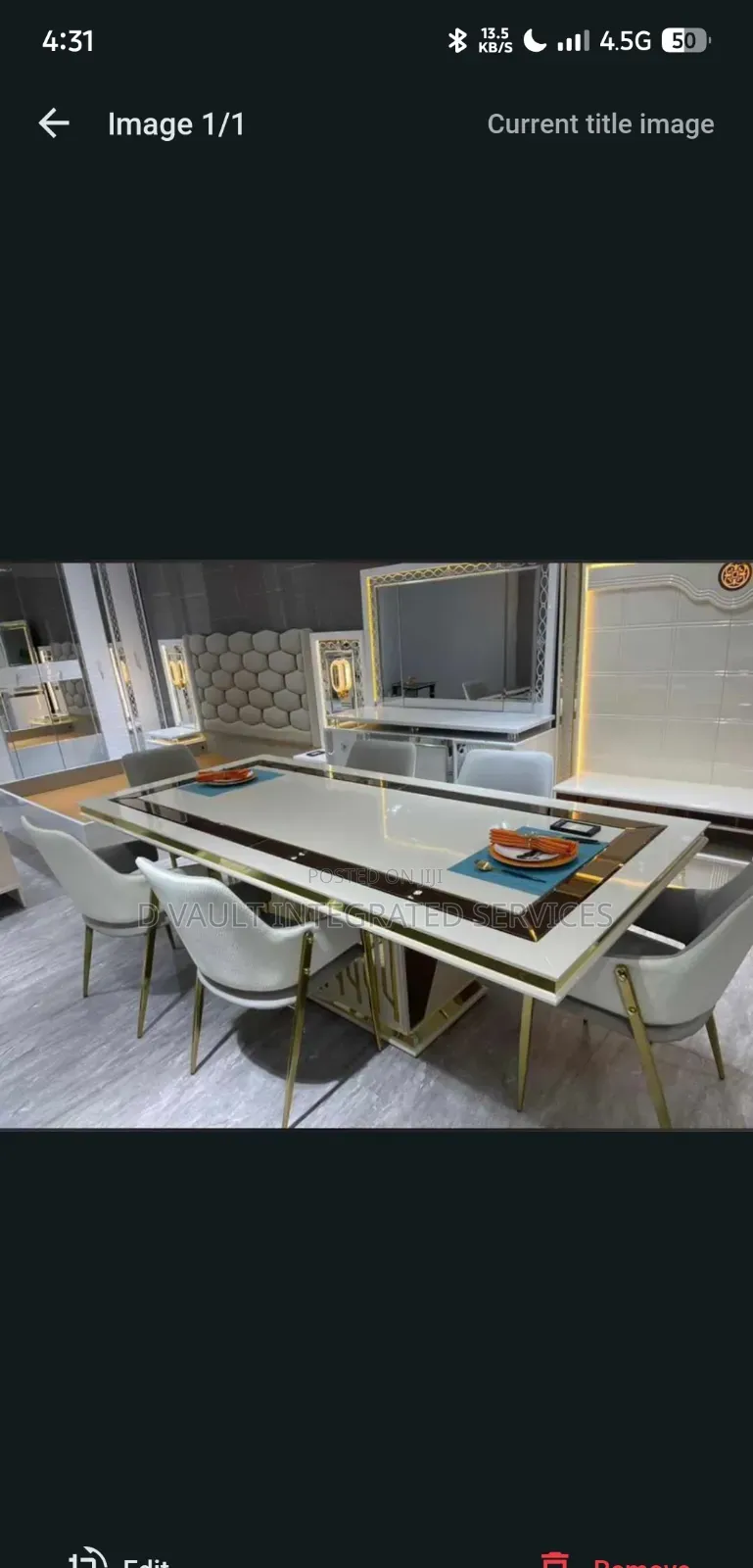 6 Seater Classic Dining