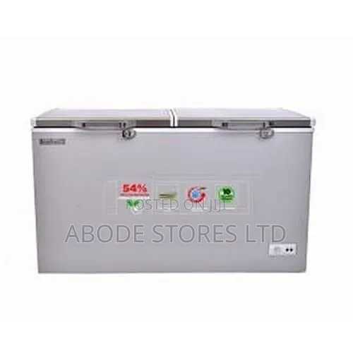 Scanfrost 400l Energy Savings Inverter Double Door Chest Freezer