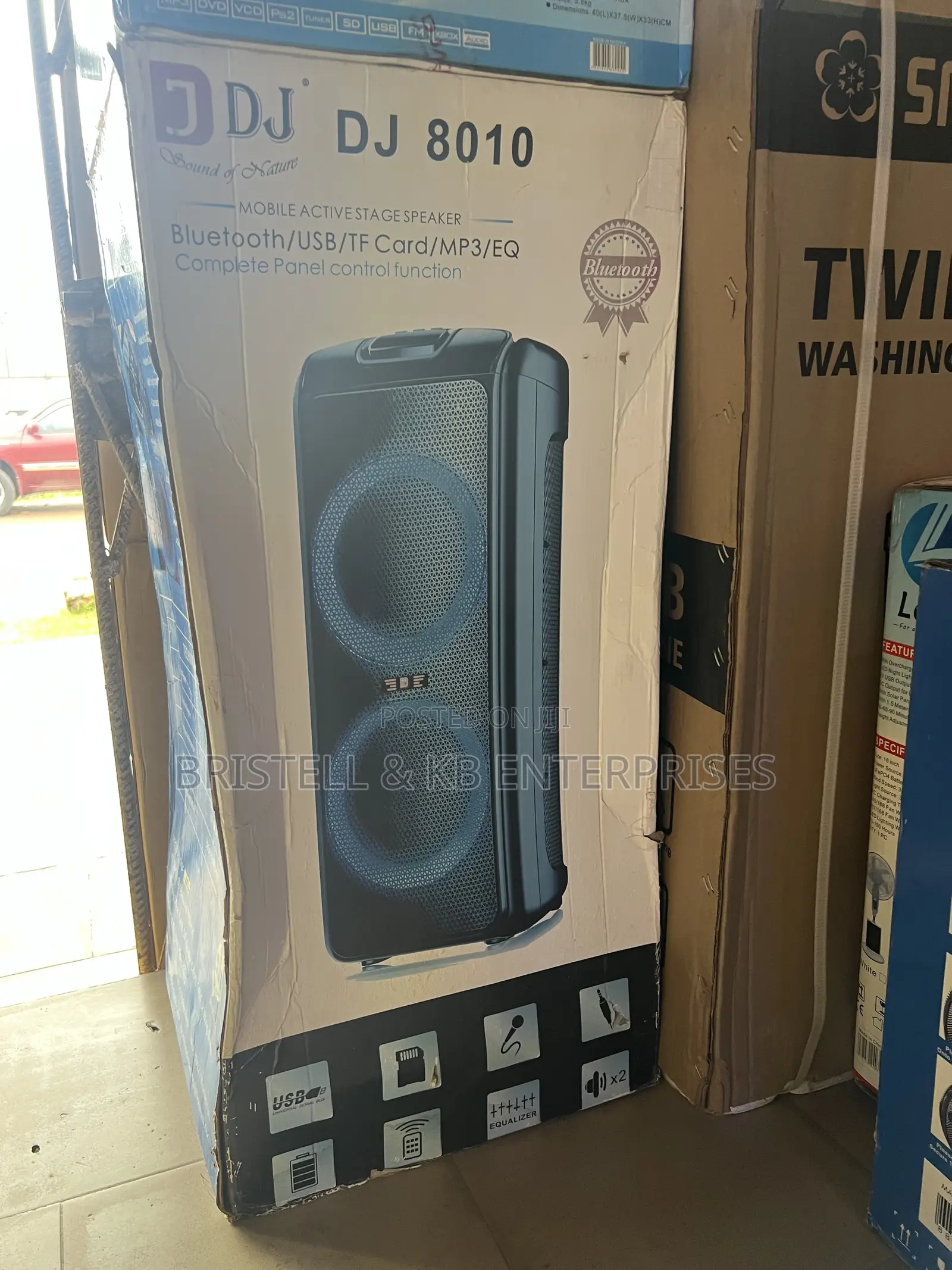 Dj 8010 Bluetooth Speaker