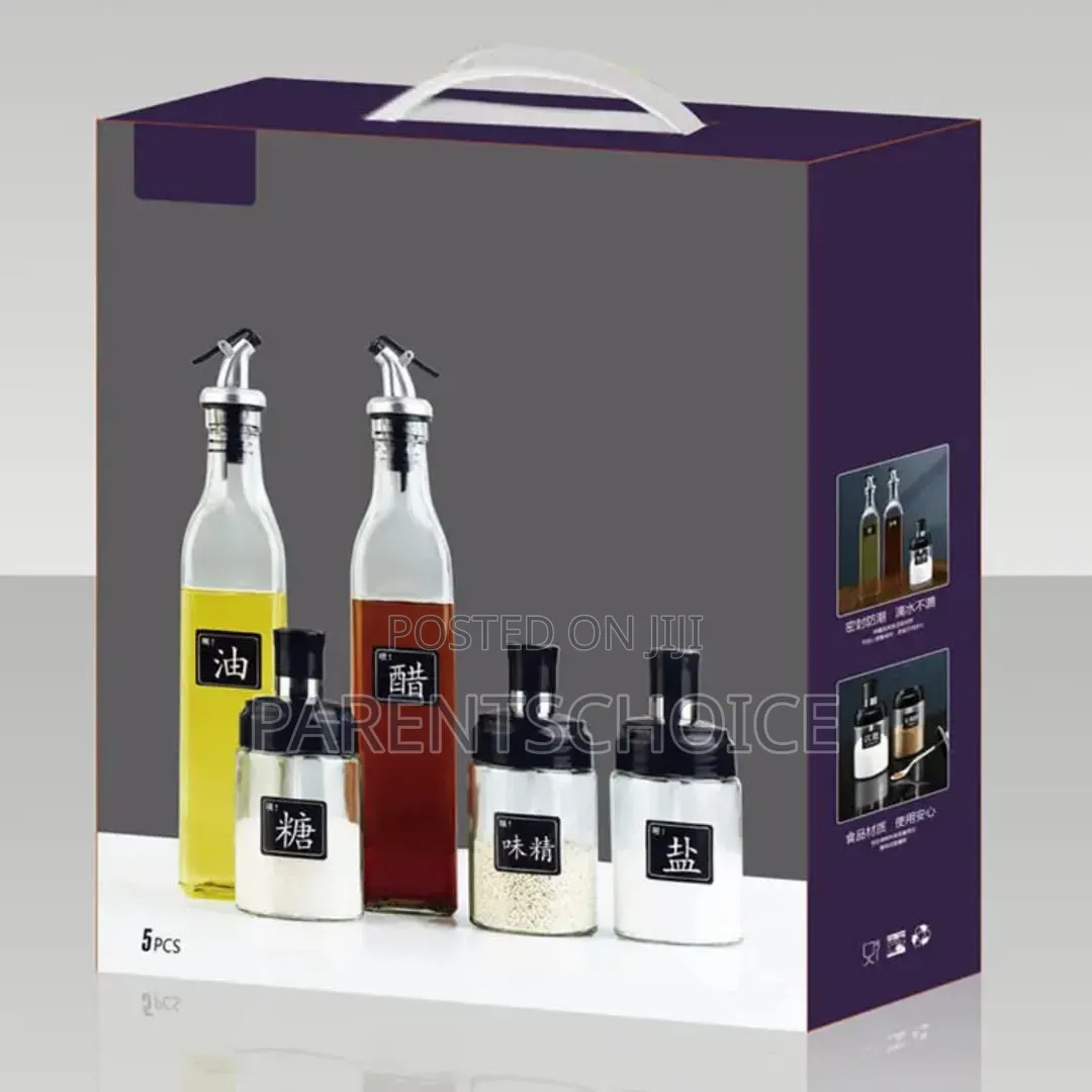 Premium Glass Oil Bottle