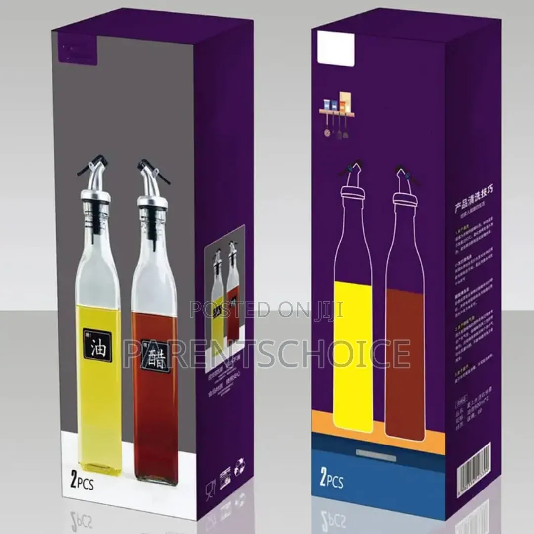 Premium Glass Oil Bottle