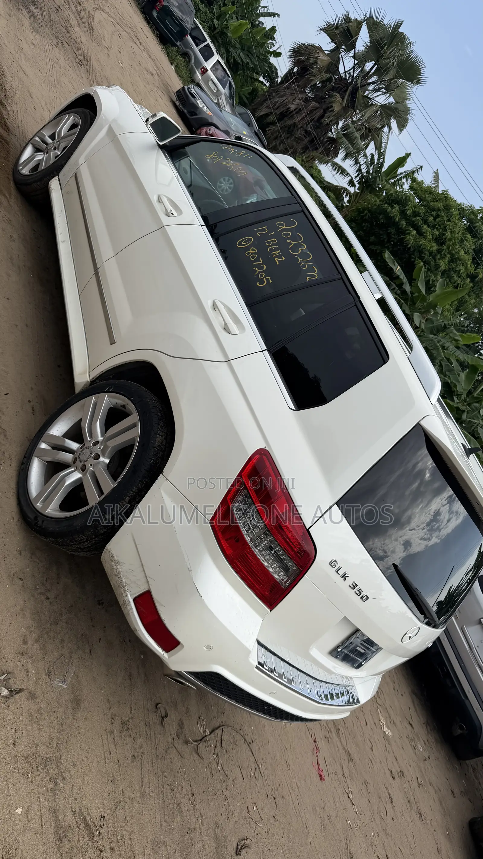 Mercedes-Benz GLK-Class 350 4MATIC 2012 White