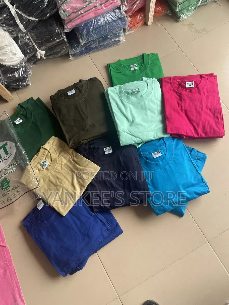 Brand New Unisex Plain T-Shirt(Smt,Mr R)