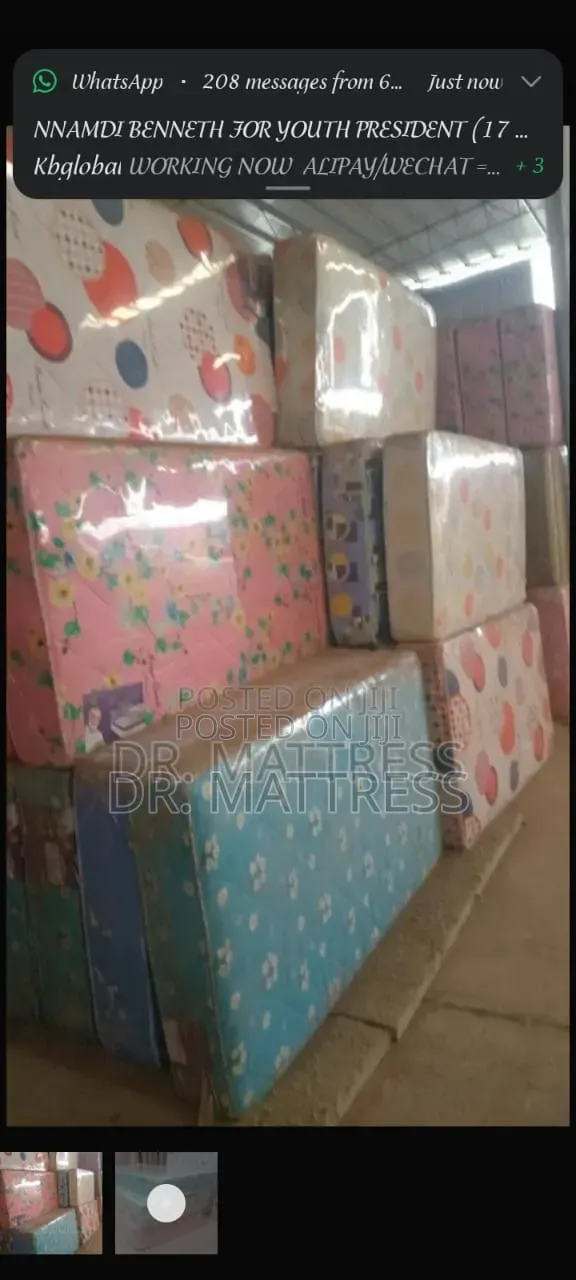 3by6by8 Semi Orthopaedic Mattress